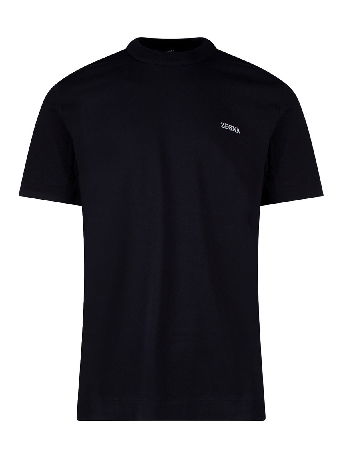 T-shirts Z Zegna - Cotton T-shirt with logo - UA360A760B09 | iKRIX.com