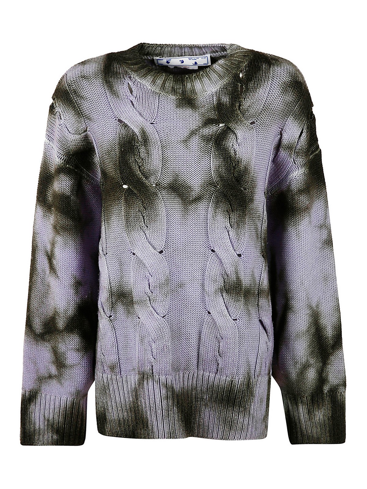 یقه گرد Off-White - Tie dye crewneck 