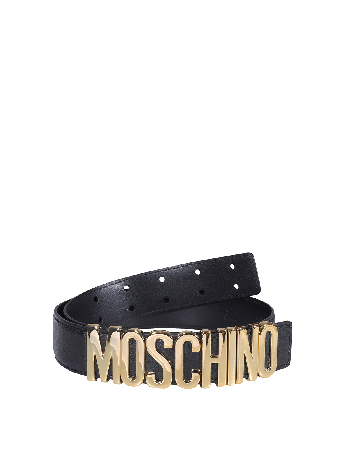 Belts Moschino - Logoed belt - 803580080555 | Shop online at iKRIX