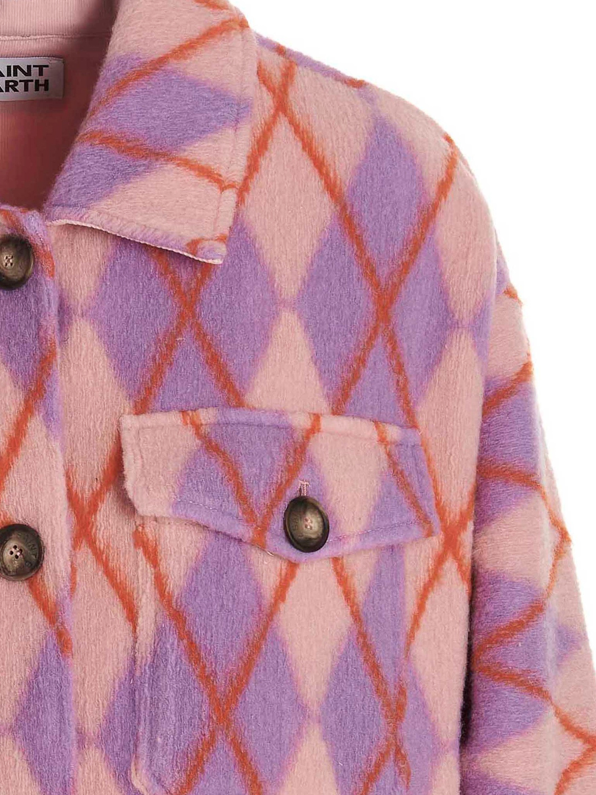 Casual jackets Mc2 Saint Barth Marceline jacket MARC00100061CARGYLE2481