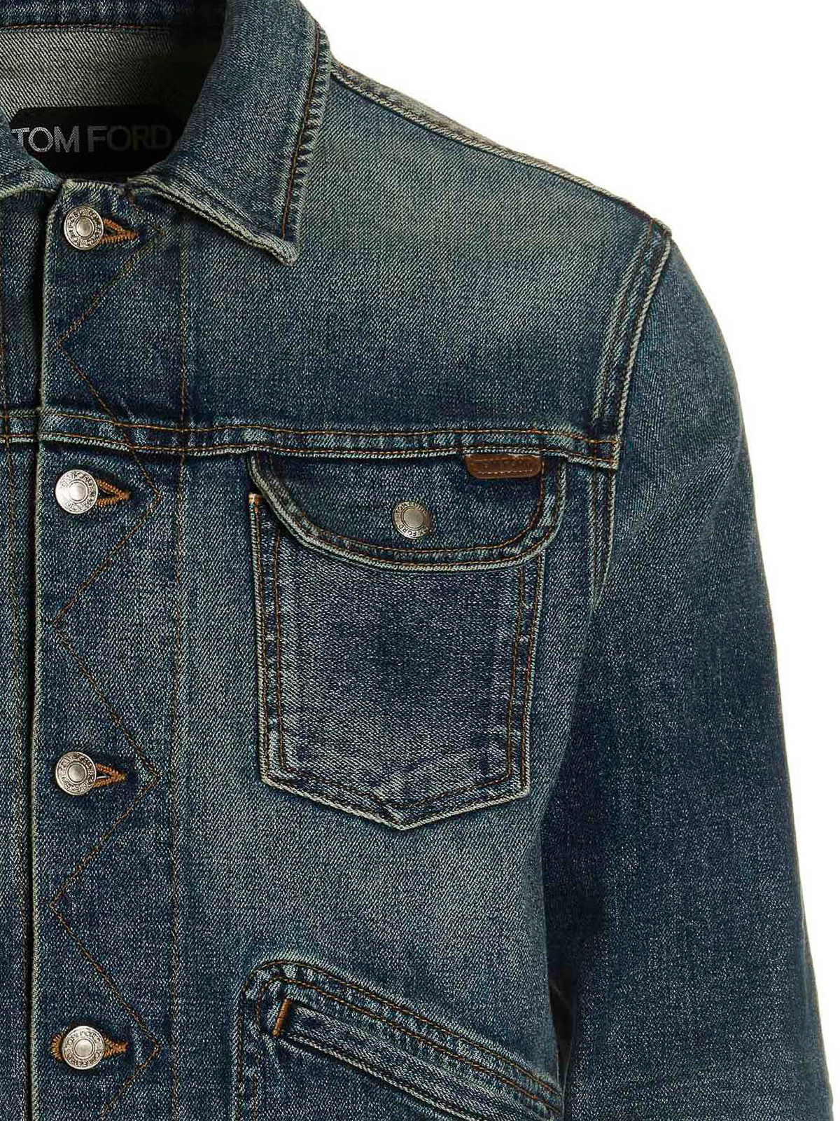 Denim jacket Tom Ford - Denim jacket - BAJ31TFD116B39 