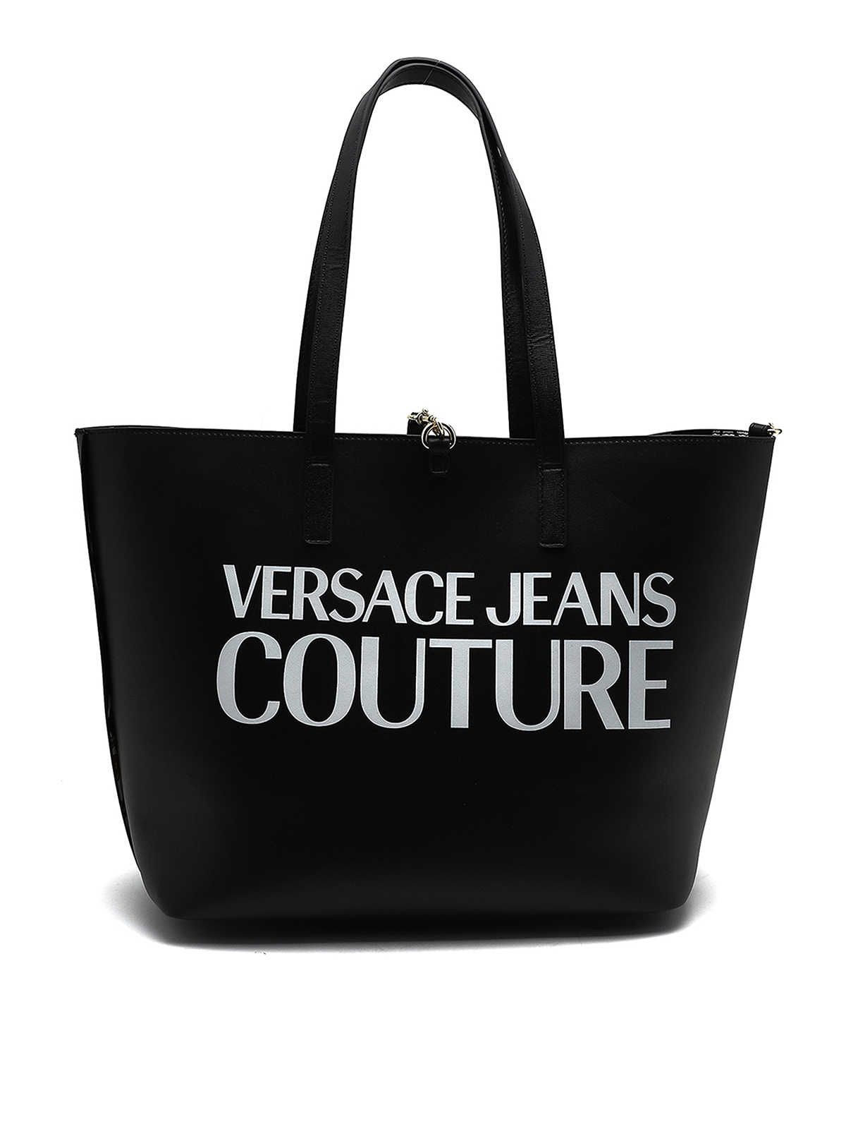 VERSACE JEANS COUTURE ハンドバッグ バロック ブラック-