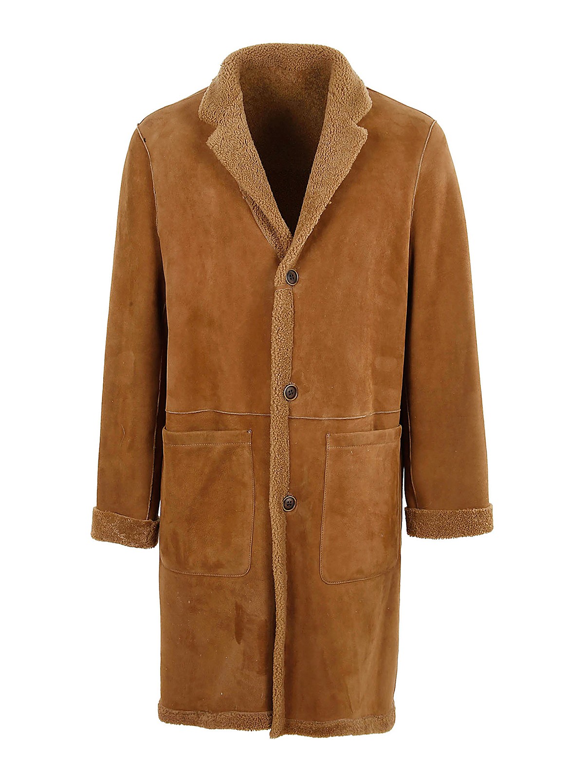 Leather coats Salvatore Santoro Leather coat 43510UCAMEL