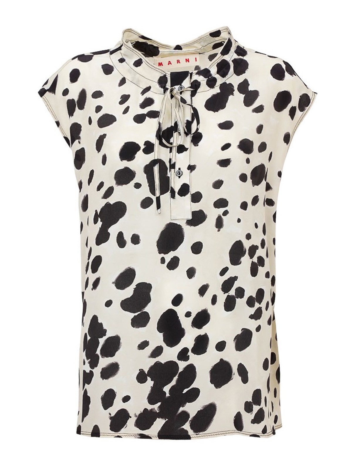 dalmatian print top