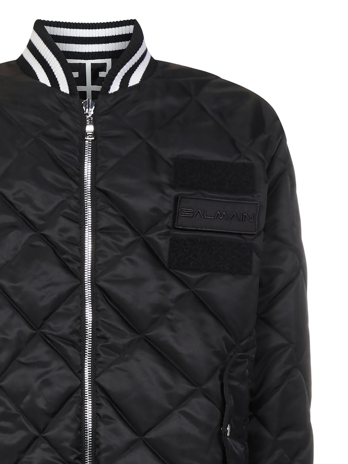 Monarch Imperialisme Vormen Padded jackets Balmain - Tech fabric puffer jacket - YH1TF220XB33GFE