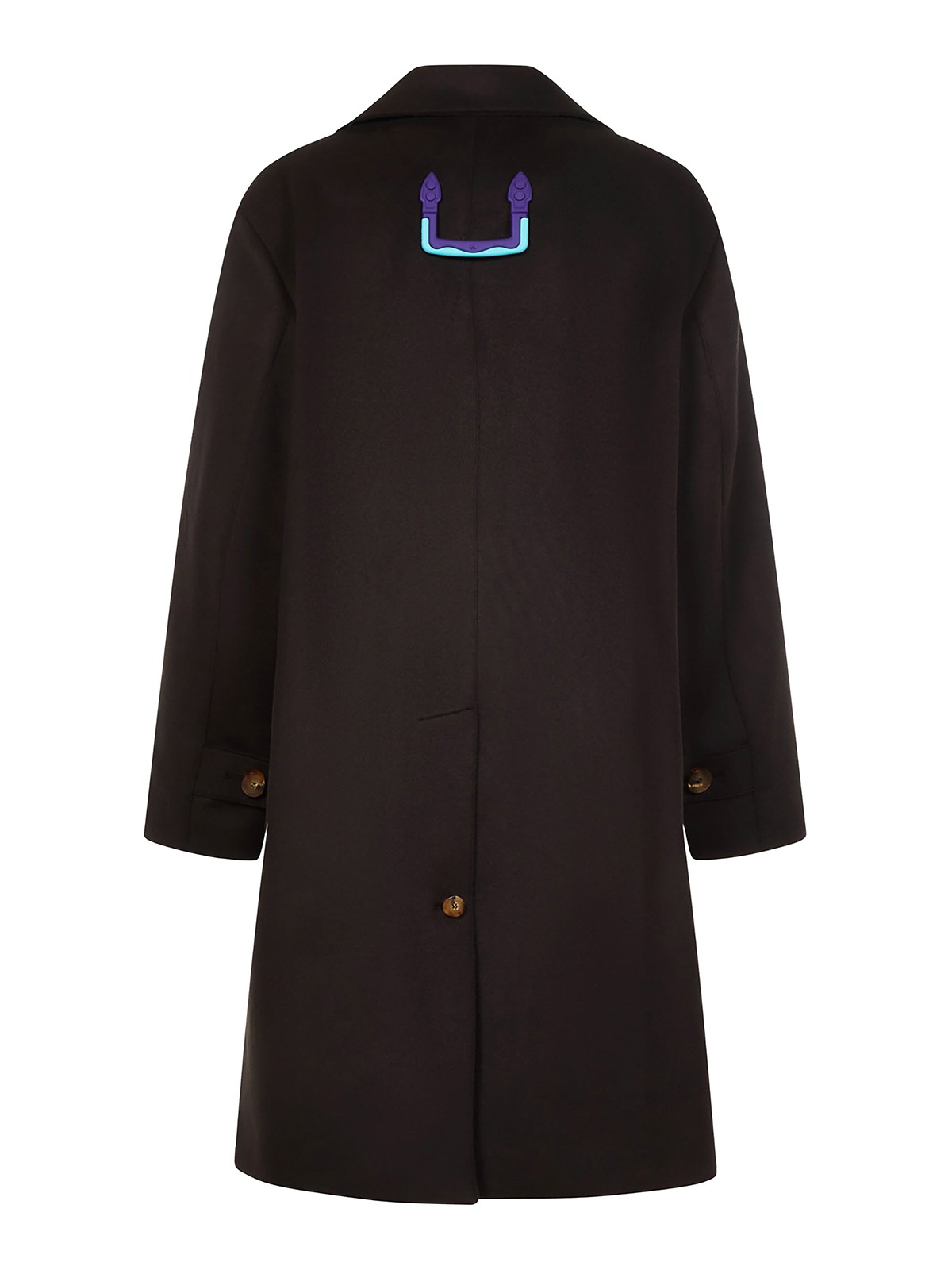 Knee length coats OffWhite Coat with contrasting handle on the back OWER010F22FAB0010700