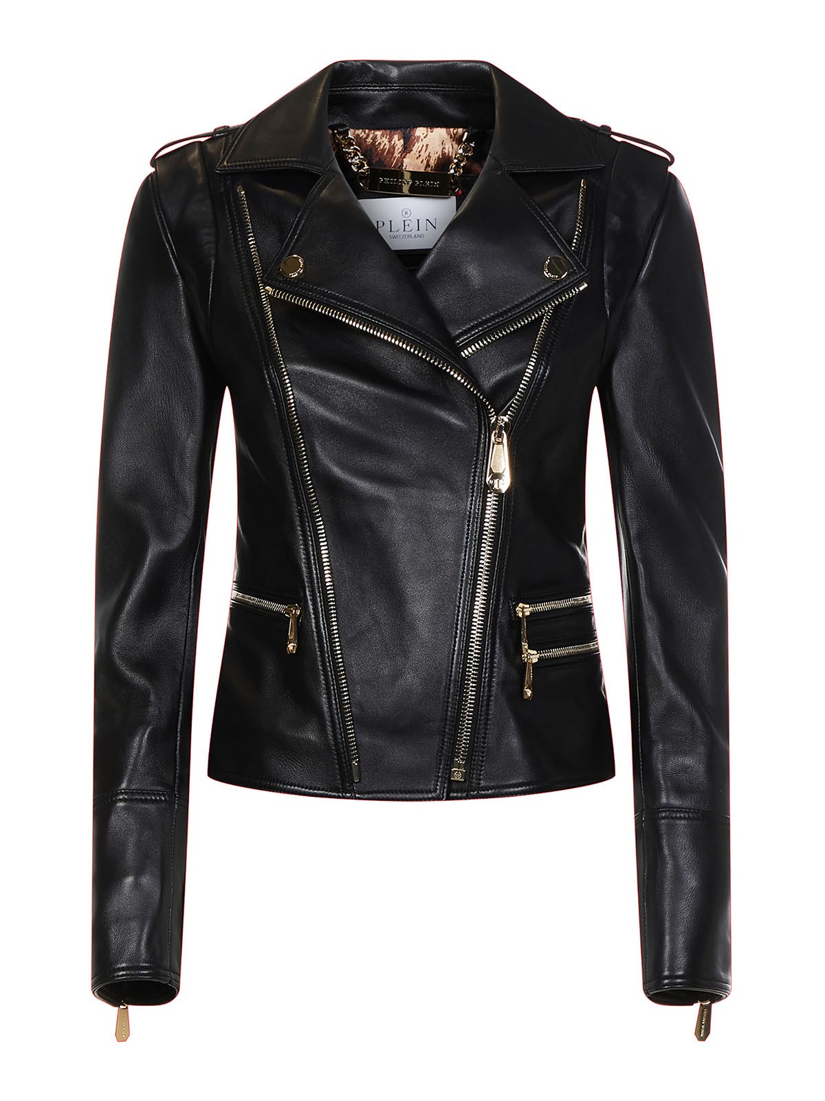 philipp plein biker jacket