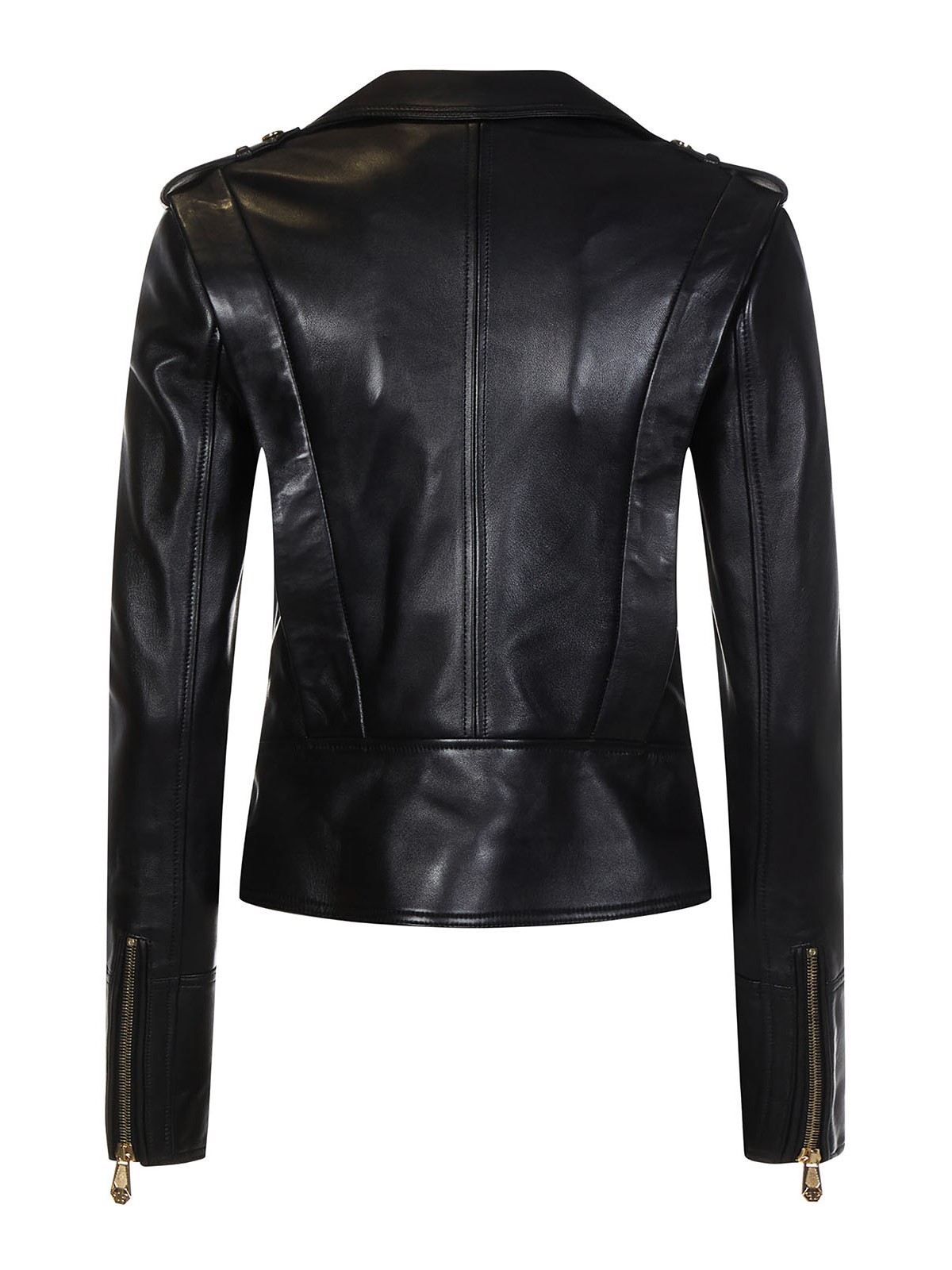 Leather jacket Philipp Plein - Nappa leather biker jacket ...