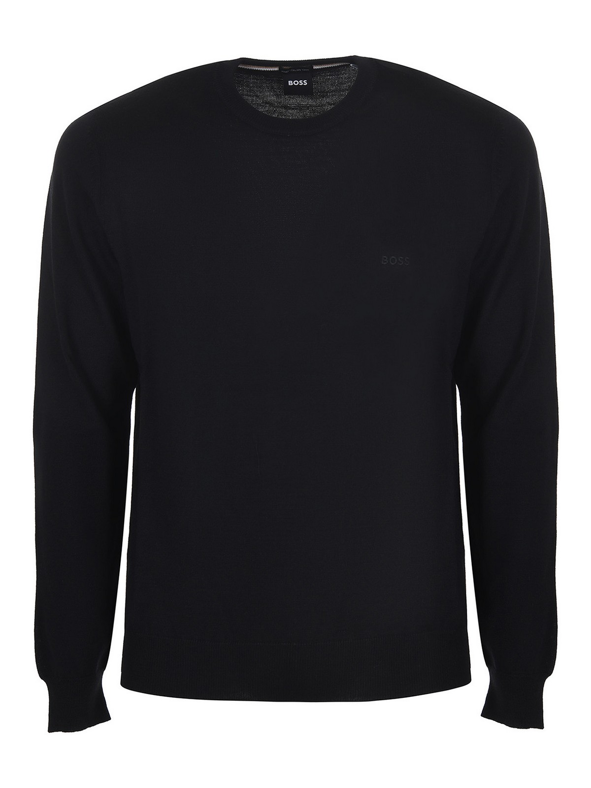 Suéteres con cuello pico Hugo Boss Suéter Cuello Redondo Botto BOTTOL50476364001