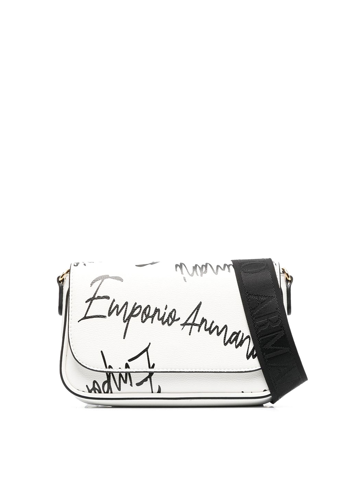armani pouch logo print