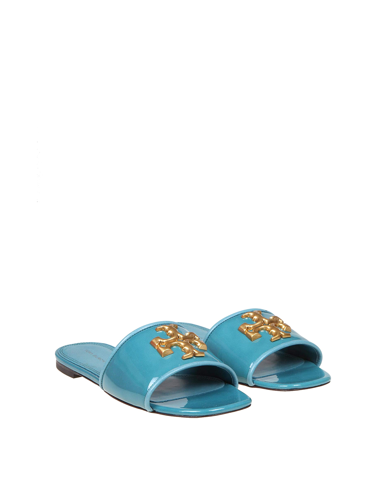 Sandals Tory Burch - Eleanor Slide in patent leather - 141278400
