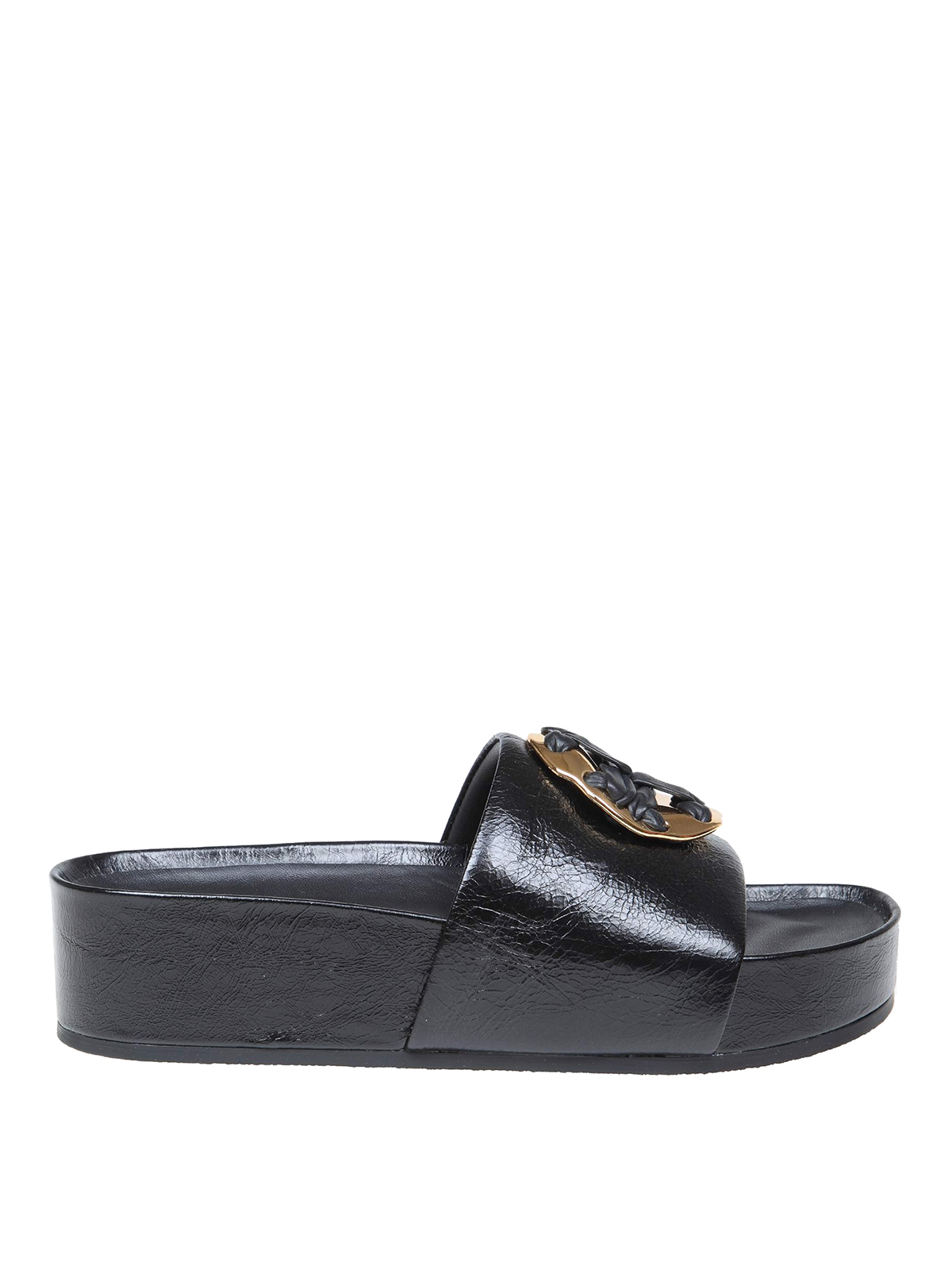 Sandals Tory Burch - Leather sandal - 144148006 | Shop online at iKRIX