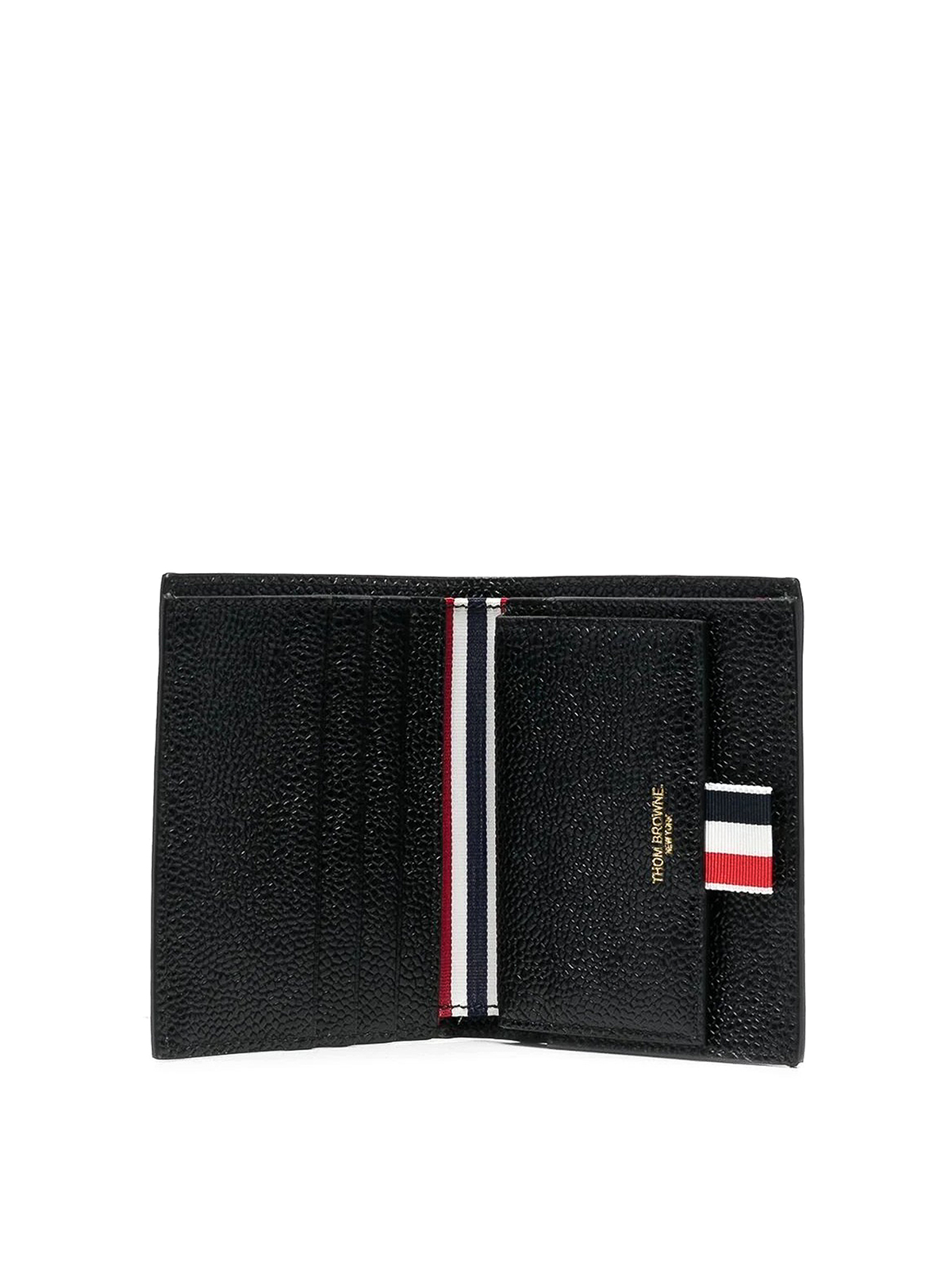 Pebbled billfold wallet