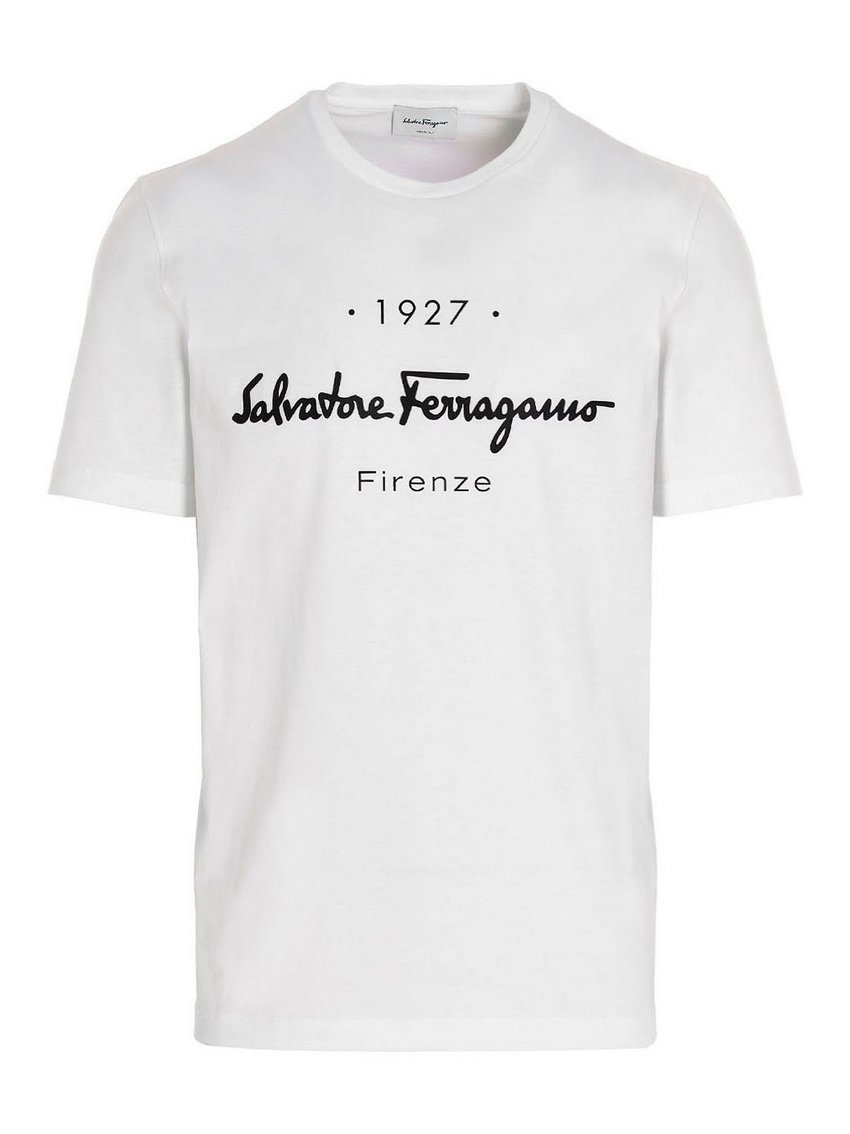 新品 フェラガモ 12 0613 734897 メンズ Tシャツ XL