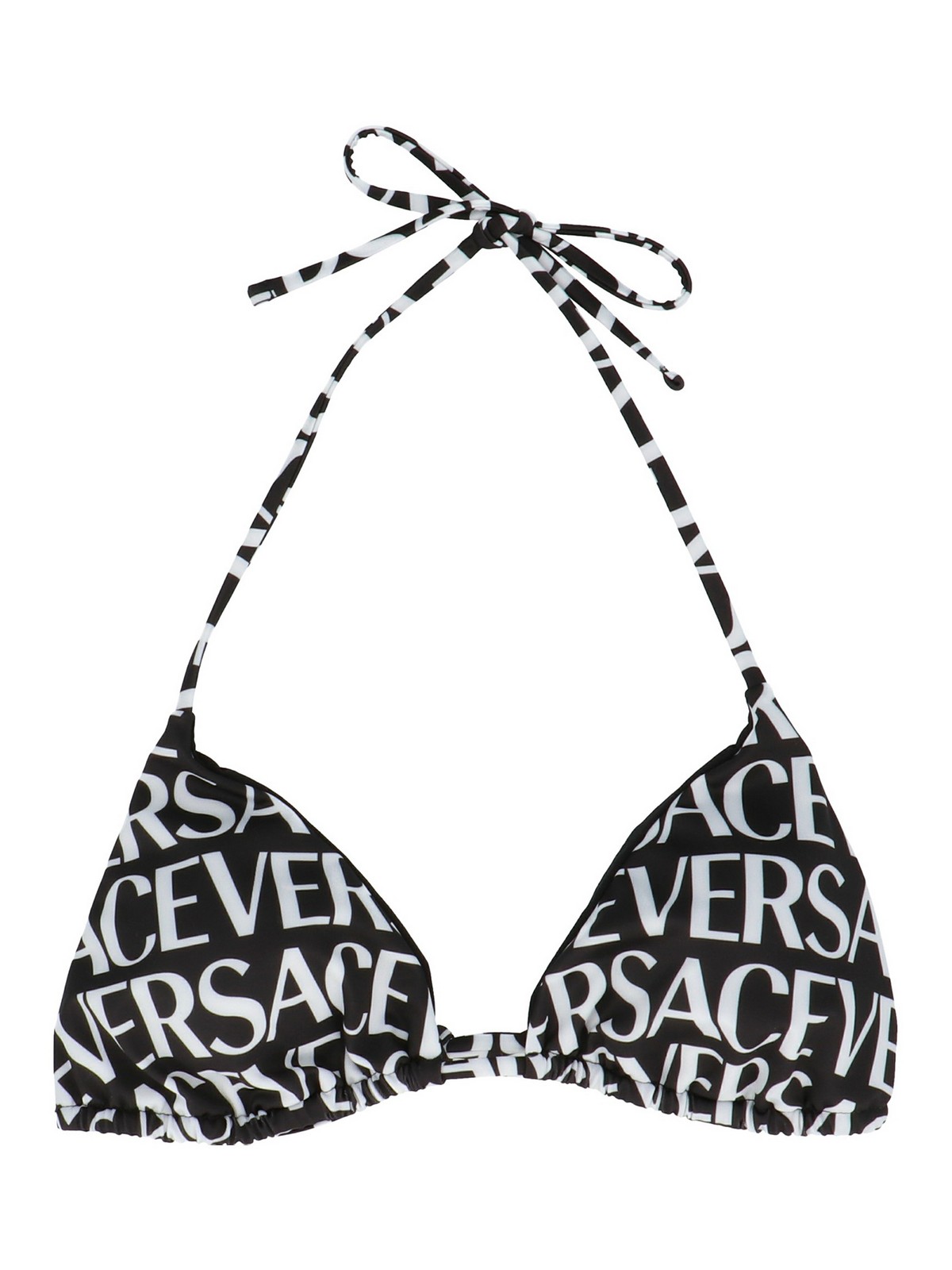 Bikinis Versace Allover logo bikini top 10014061A054605B040