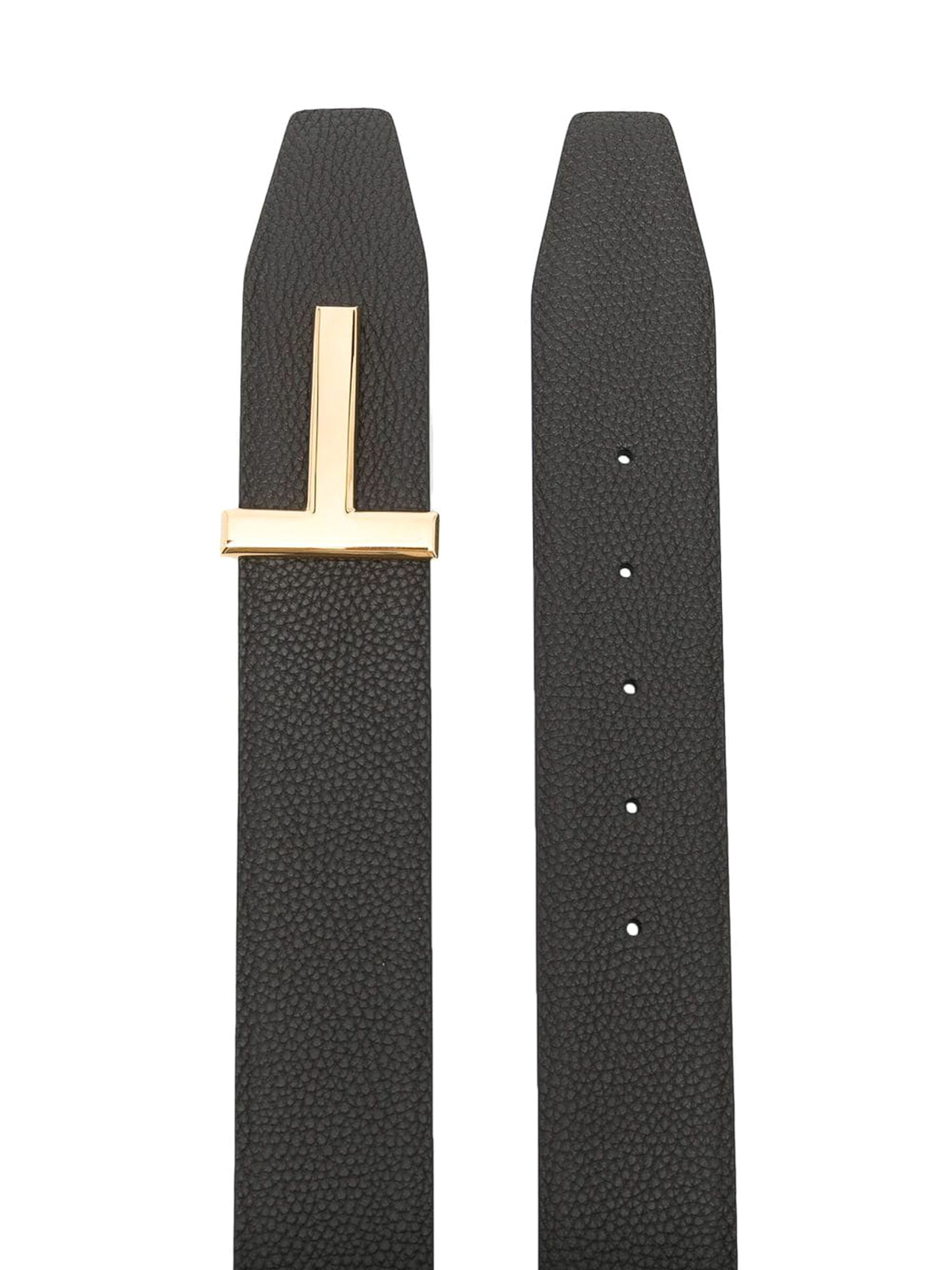 Belts Tom Ford - Leather belt with logo - TB178LCL236G3BN06 