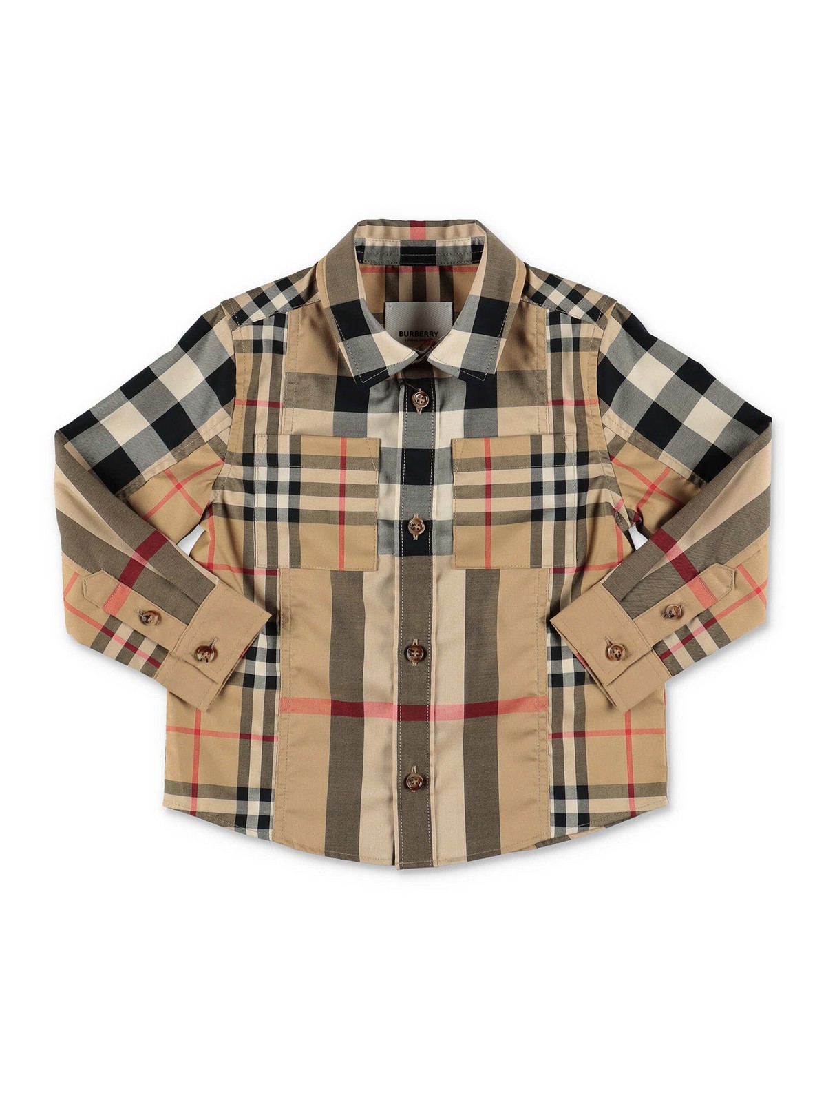 Shirts Burberry - Tristan check cotton poplin shirt - 8061936A7028B