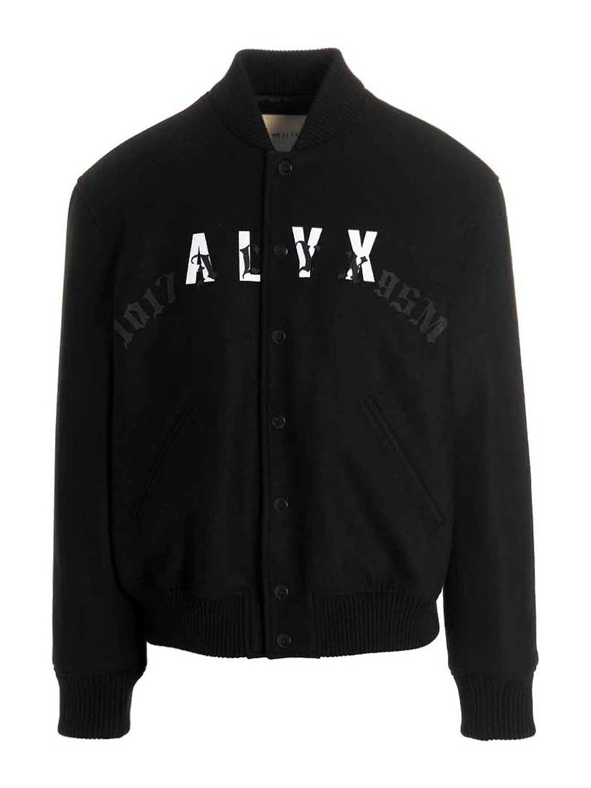 Bombers 1017 Alyx 9sm - Varsity bomber jacket - AAMOU0382FA01BLK0001