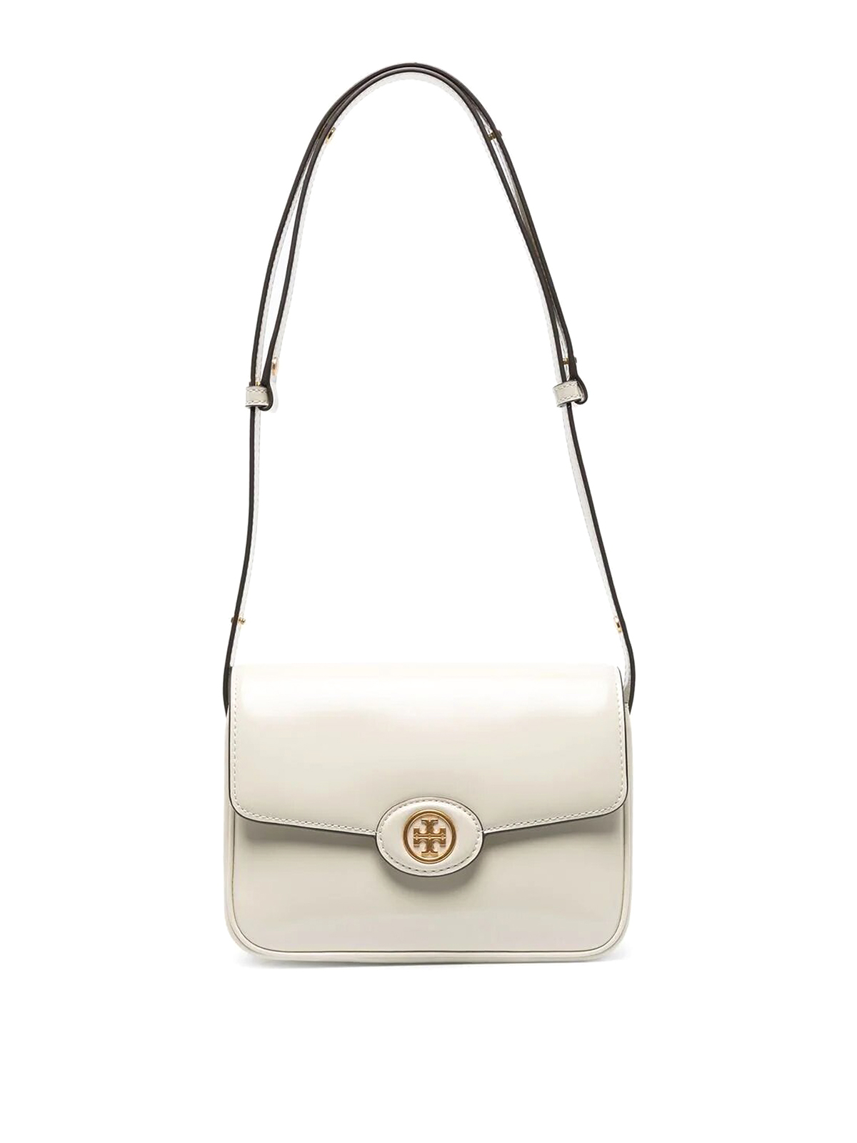 Cross body bags Tory Burch - Robinson convertible shoulder strap with logo  - 143122704