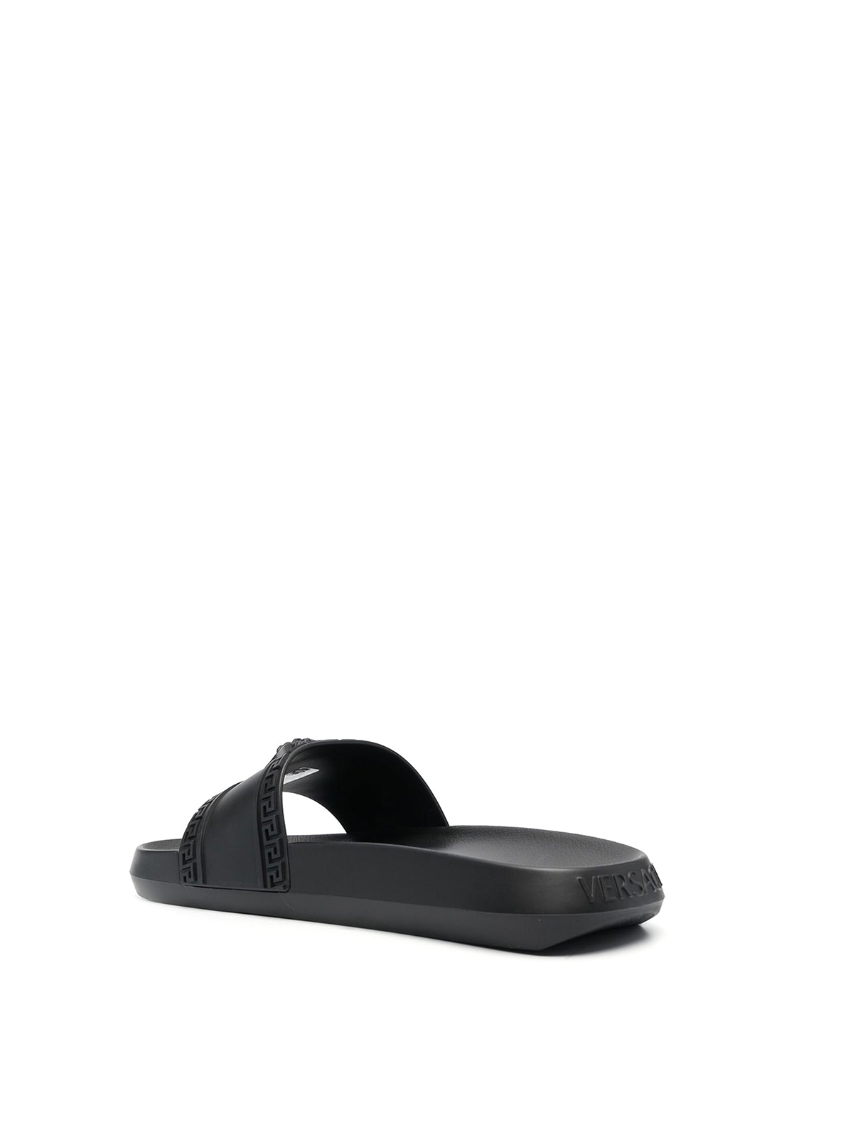 Flip flops Versace - Medusa-plaque sandals - 1008733DGO9G1B000 | iKRIX.com