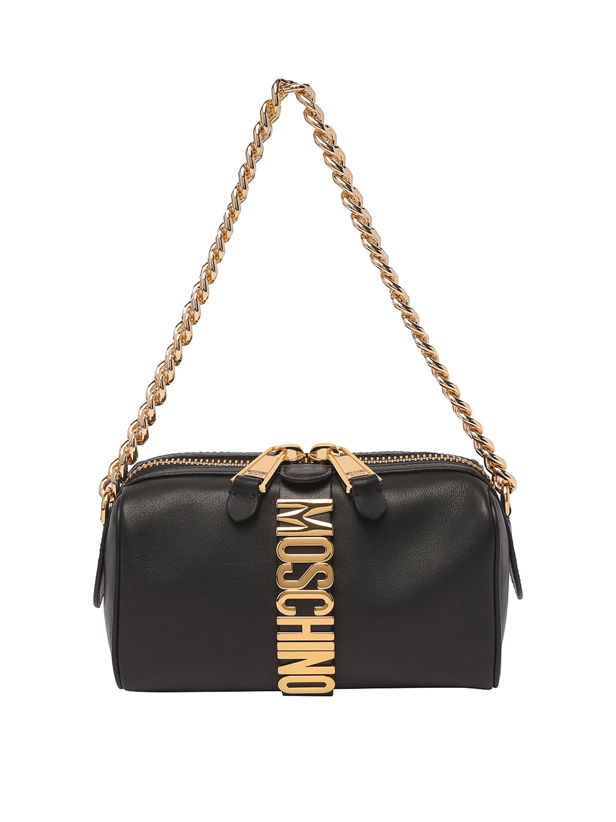 Cross body bags Moschino Logo leather cross body bag 748080080555