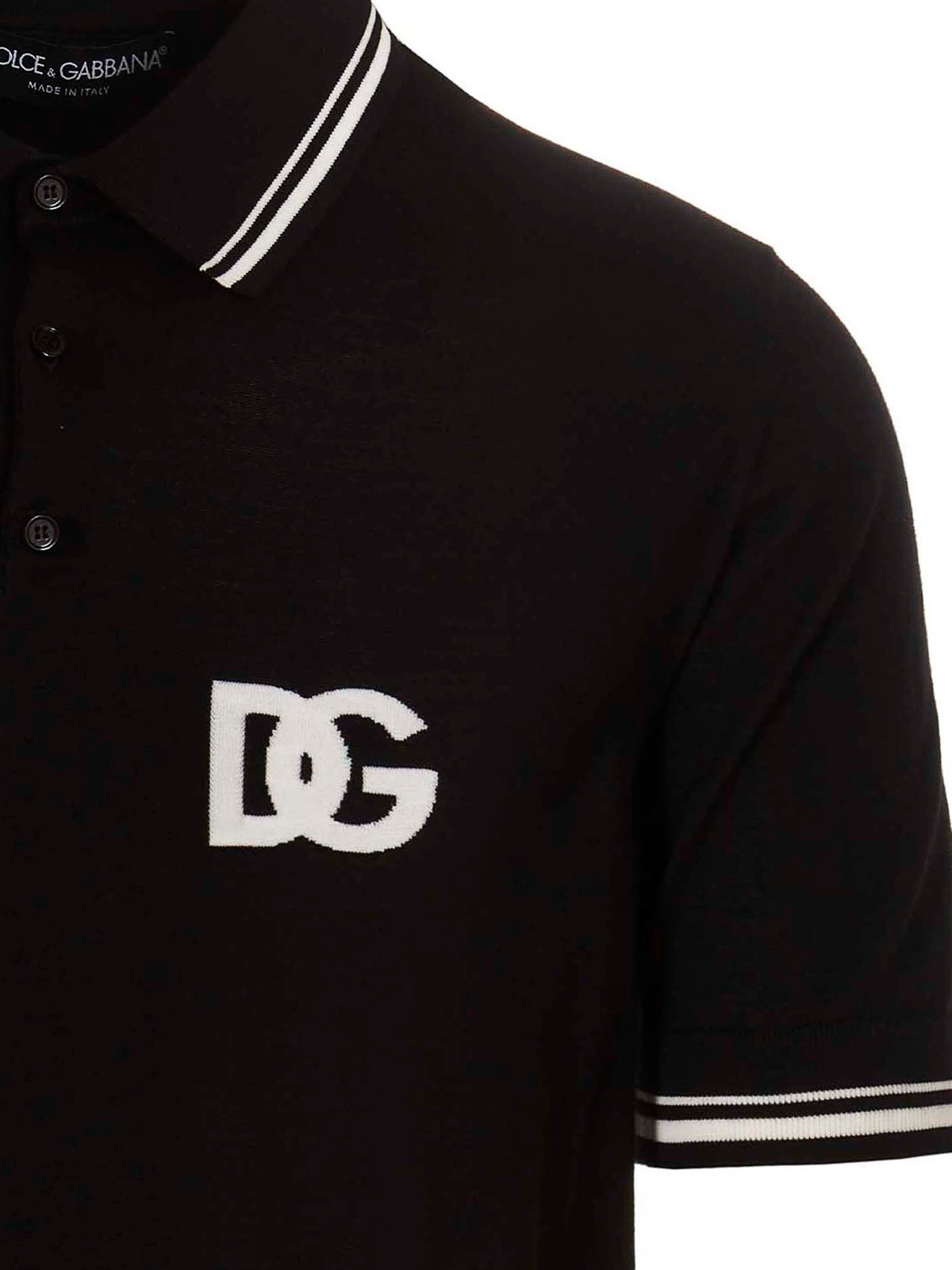 Polo shirts Dolce & Gabbana - Polo black sicily - GXM46TJEMI4S9000