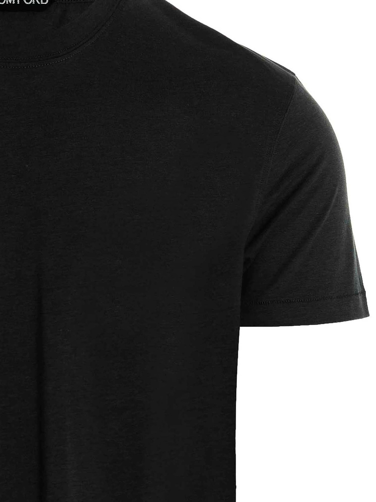 T-shirts Tom Ford - Lyocell cotton T-shirt - JCS004JMT002S23LB999