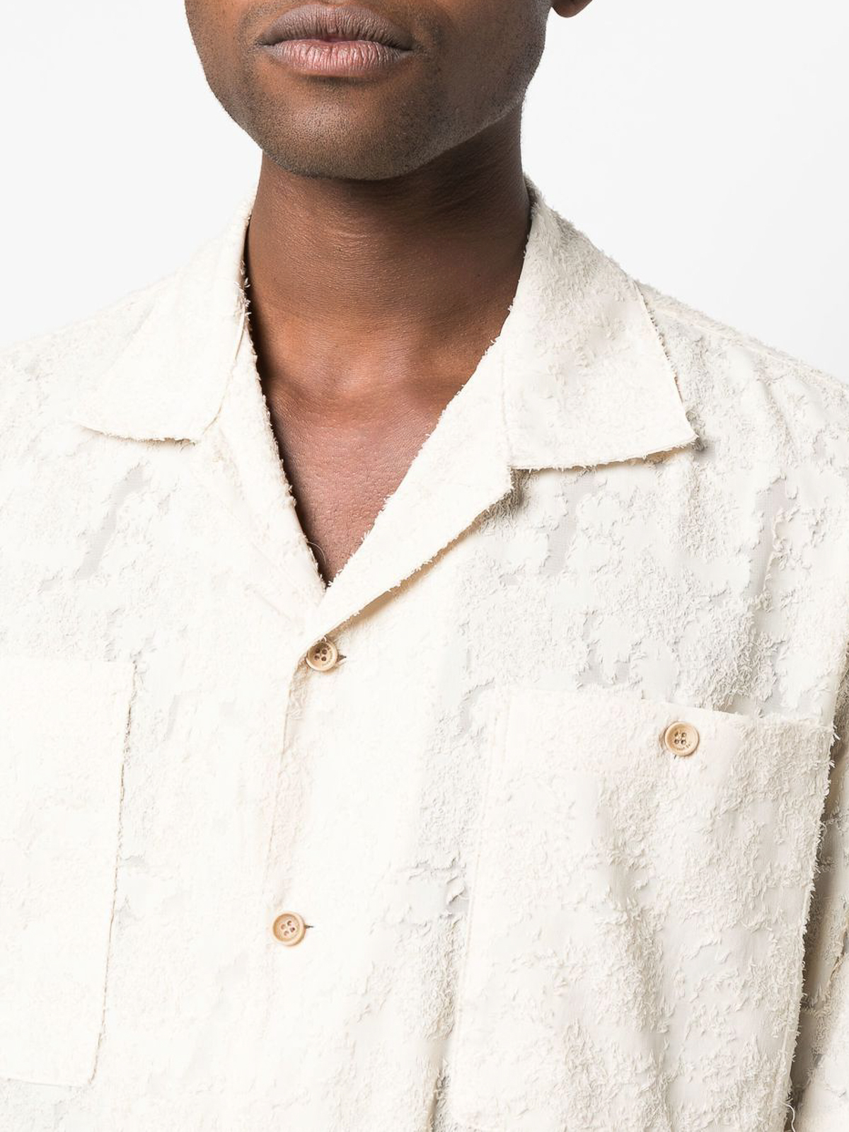 ANDERSSON BELL BALI SHEER COLLAR SHIRT-