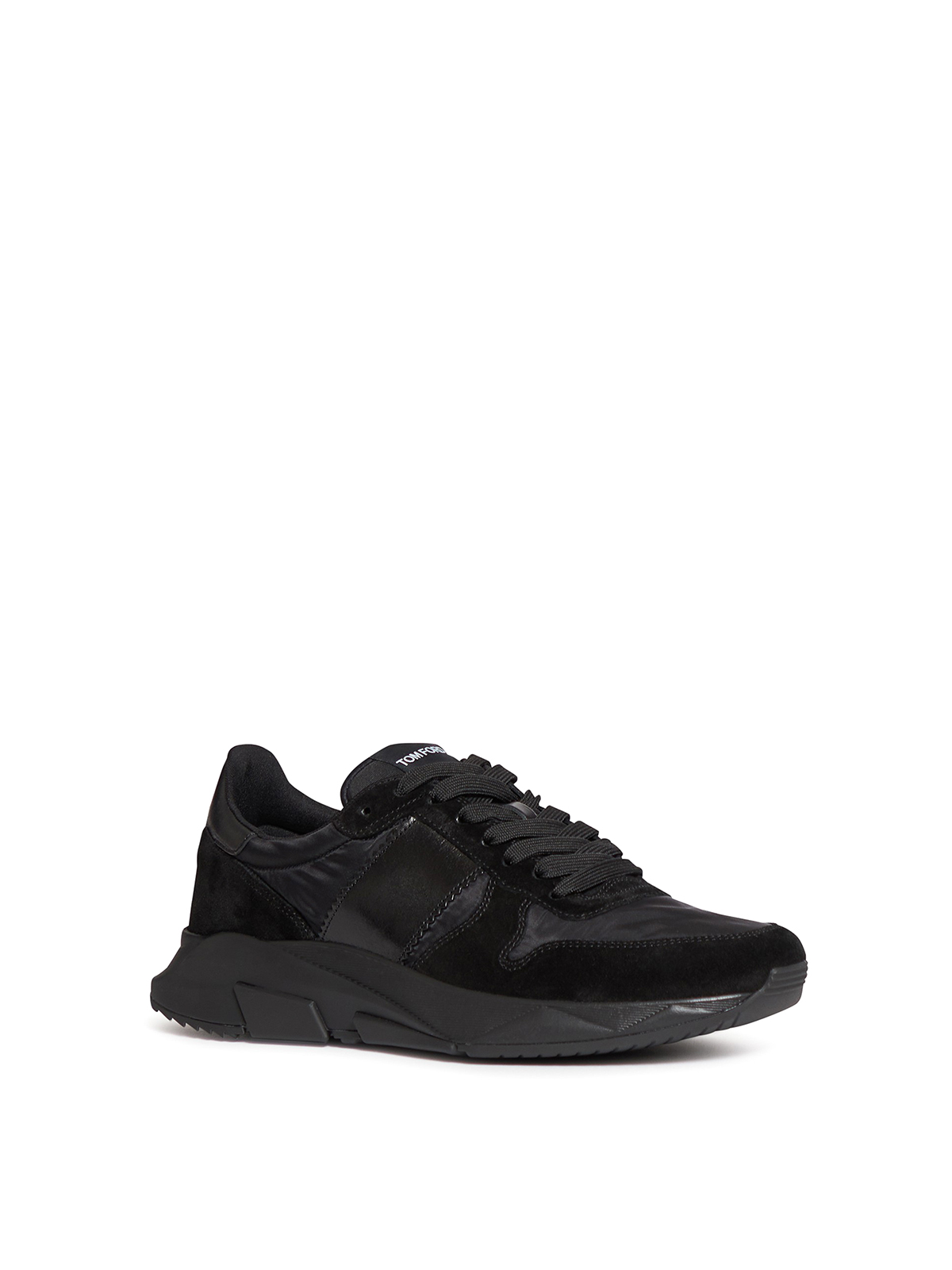 Trainers Tom Ford - Paneled trainers with side band - J1262LCL200N3NN01