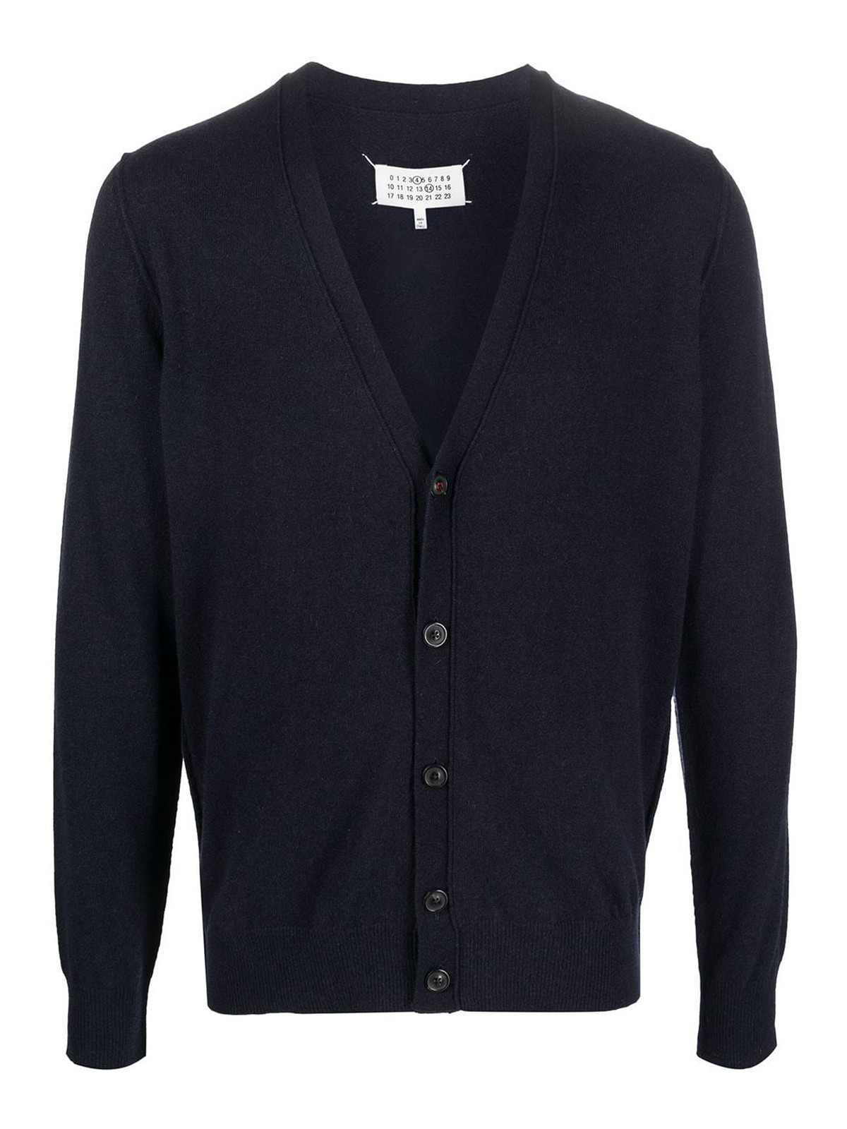 Cardigans Maison Margiela - V-neck cashmere cardigan with buttons