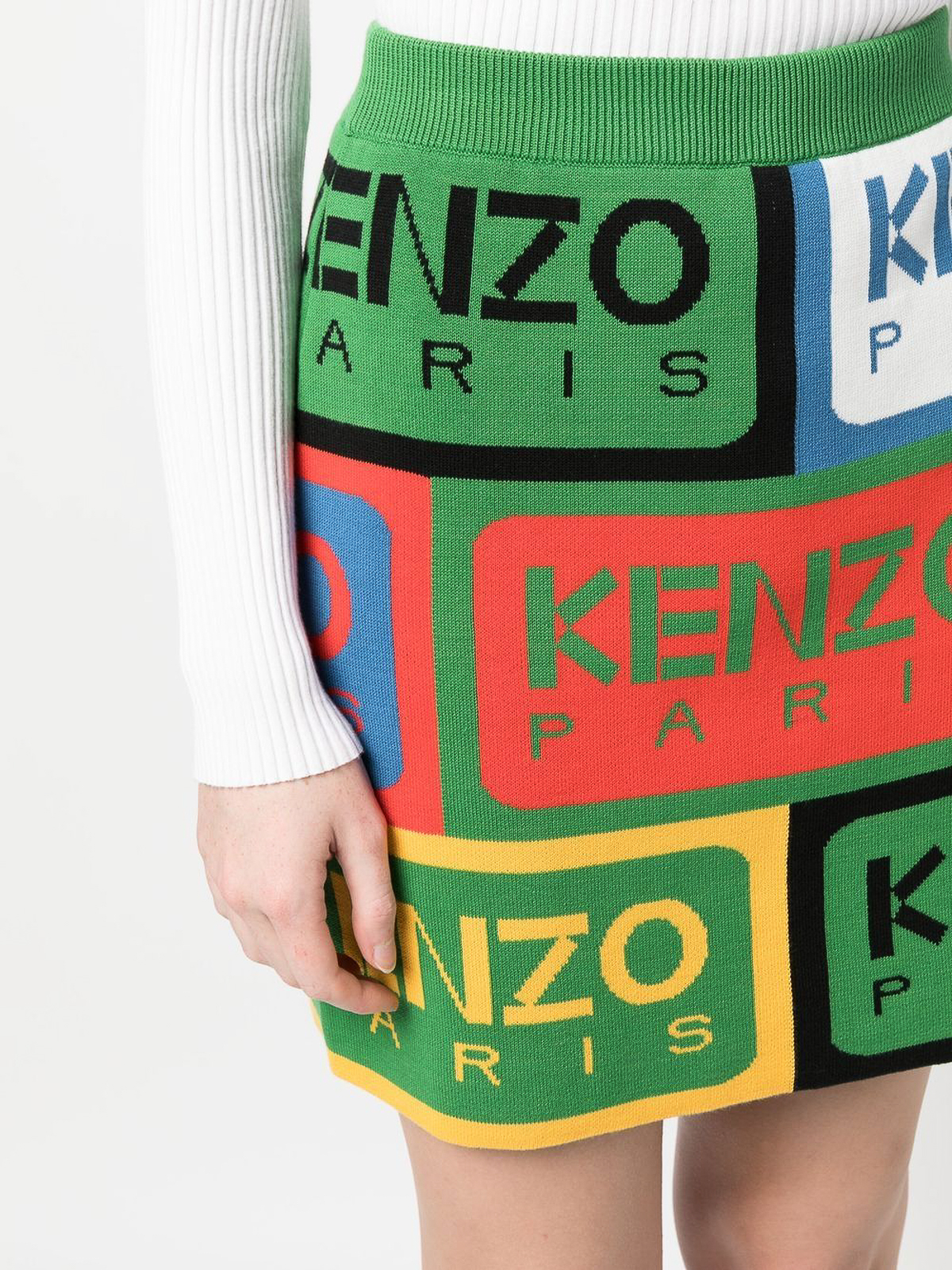 ミニスカート Kenzo - ミニスカート - マルチカラー - FD52JU3673CDMU