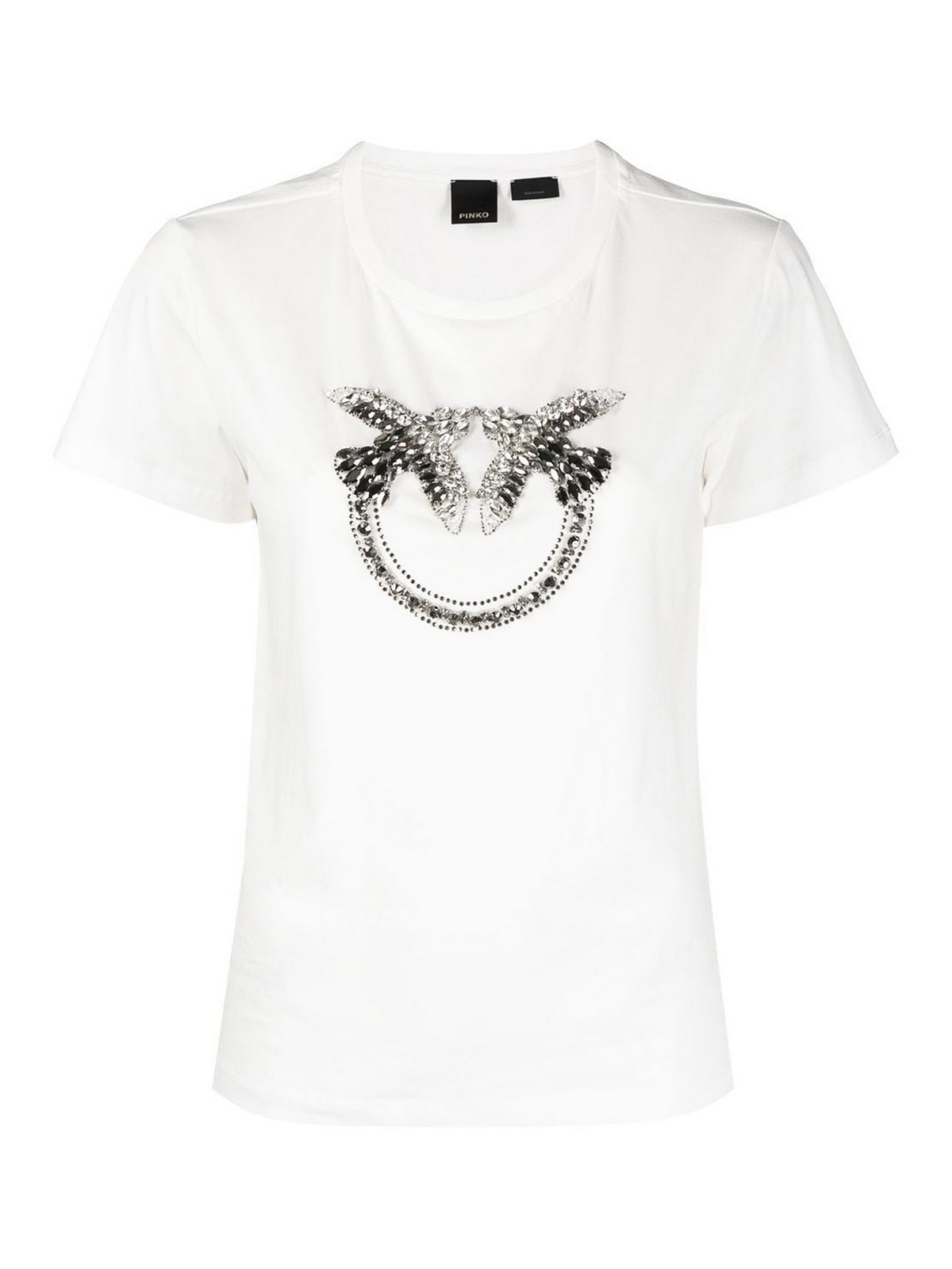 Kameel Duplicaat Uitstralen T-shirts Pinko - Quentin T-shirt - 100535A0MAZ15 | Shop online at iKRIX