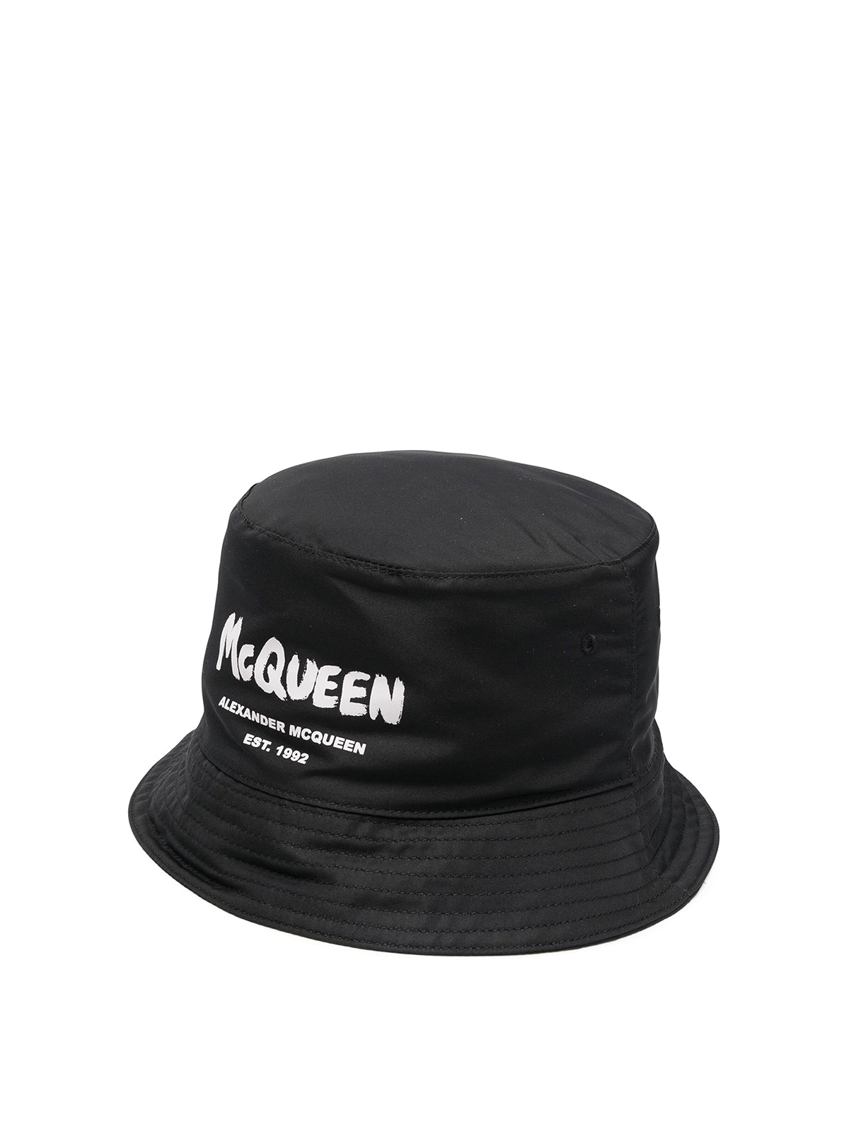 Hats & caps Alexander Mcqueen - Logo-print bucket hat - 6677794404Q1078