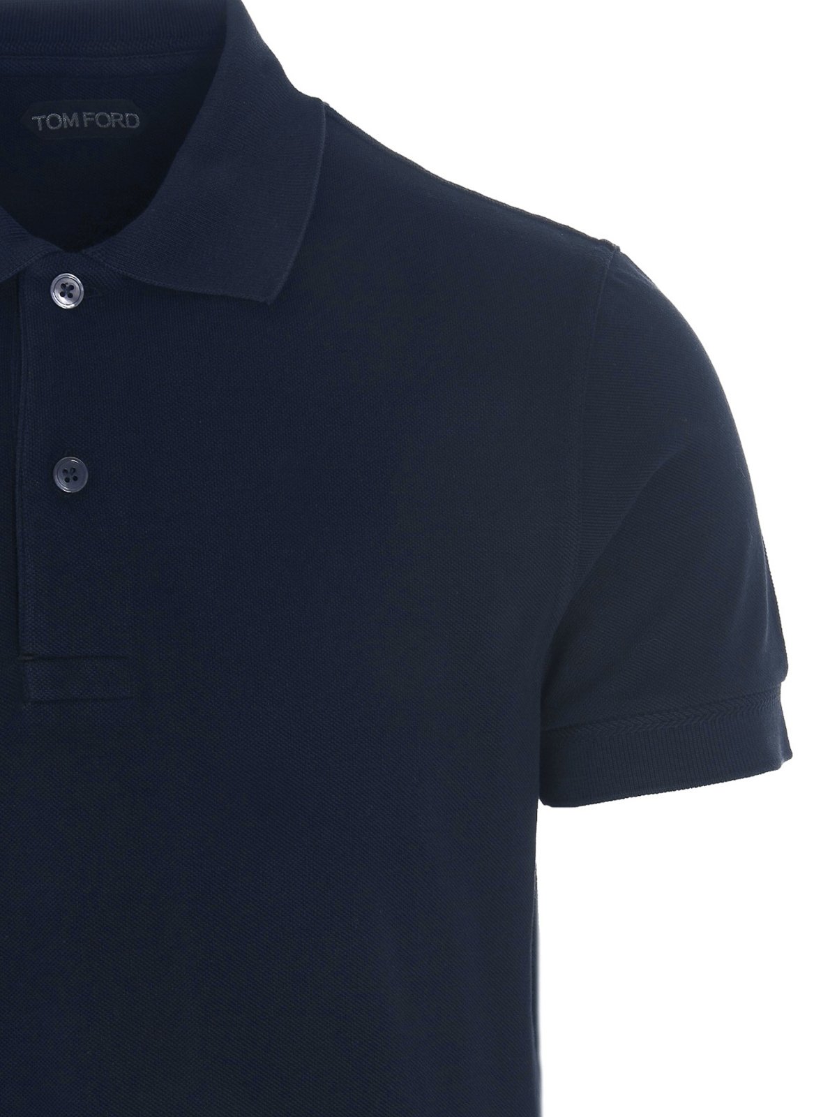 Polo shirts Tom Ford - Piqu cotton polo shirt - JPS002JMC007S23HB901