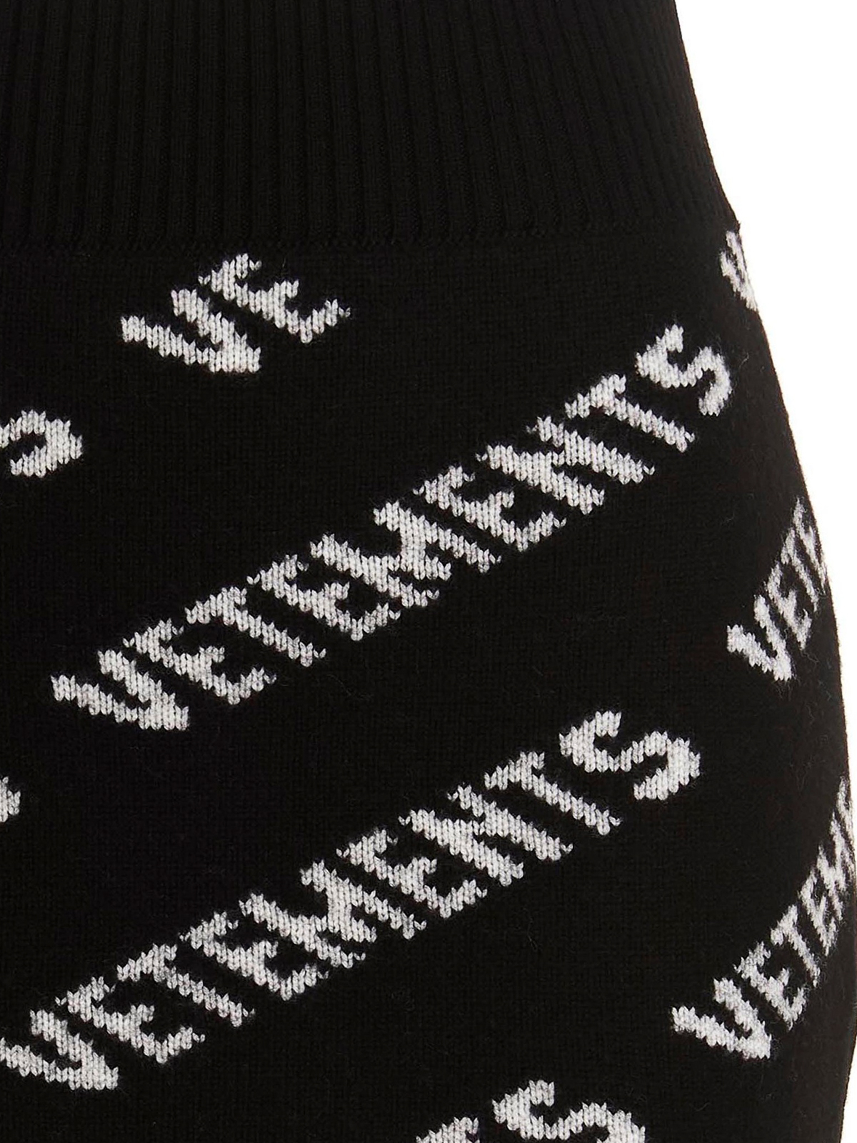 今週限定特価‼️vetements logo knit skirt 【期間限定お試し価格