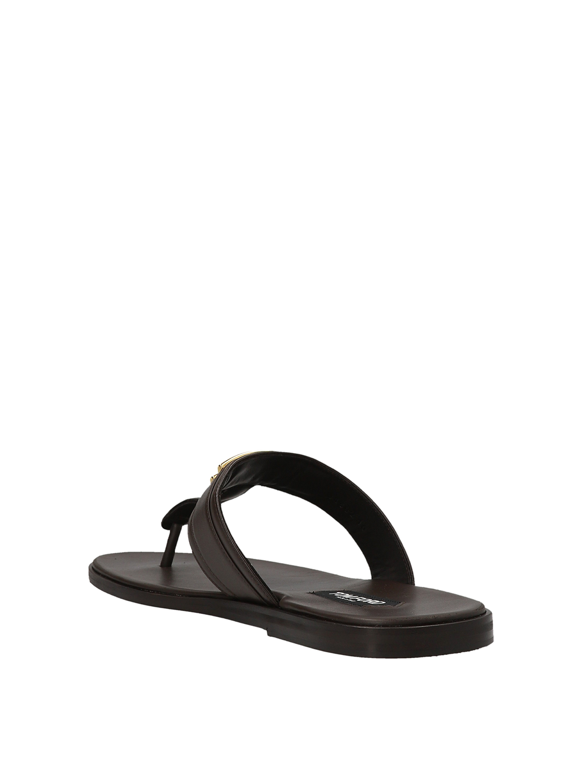 Sandals Tom Ford - Logo thong sandals - J1382LCL076X1B051 