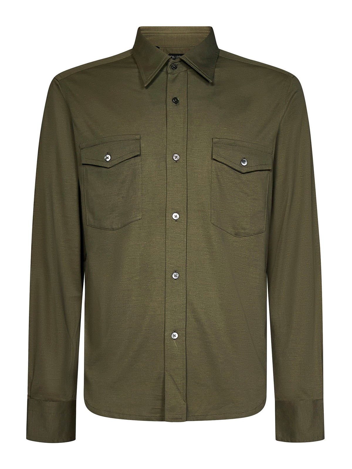 Shirts Tom Ford - Silk shirt with pockets - JBL001JMS001S23FG511