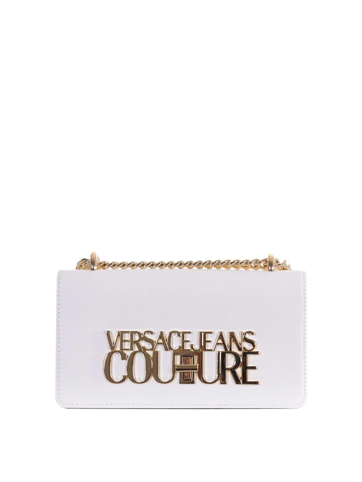 Cross bags Couture - Faux leather bag with gold logo and chain - 74VA4BL1ZS467003