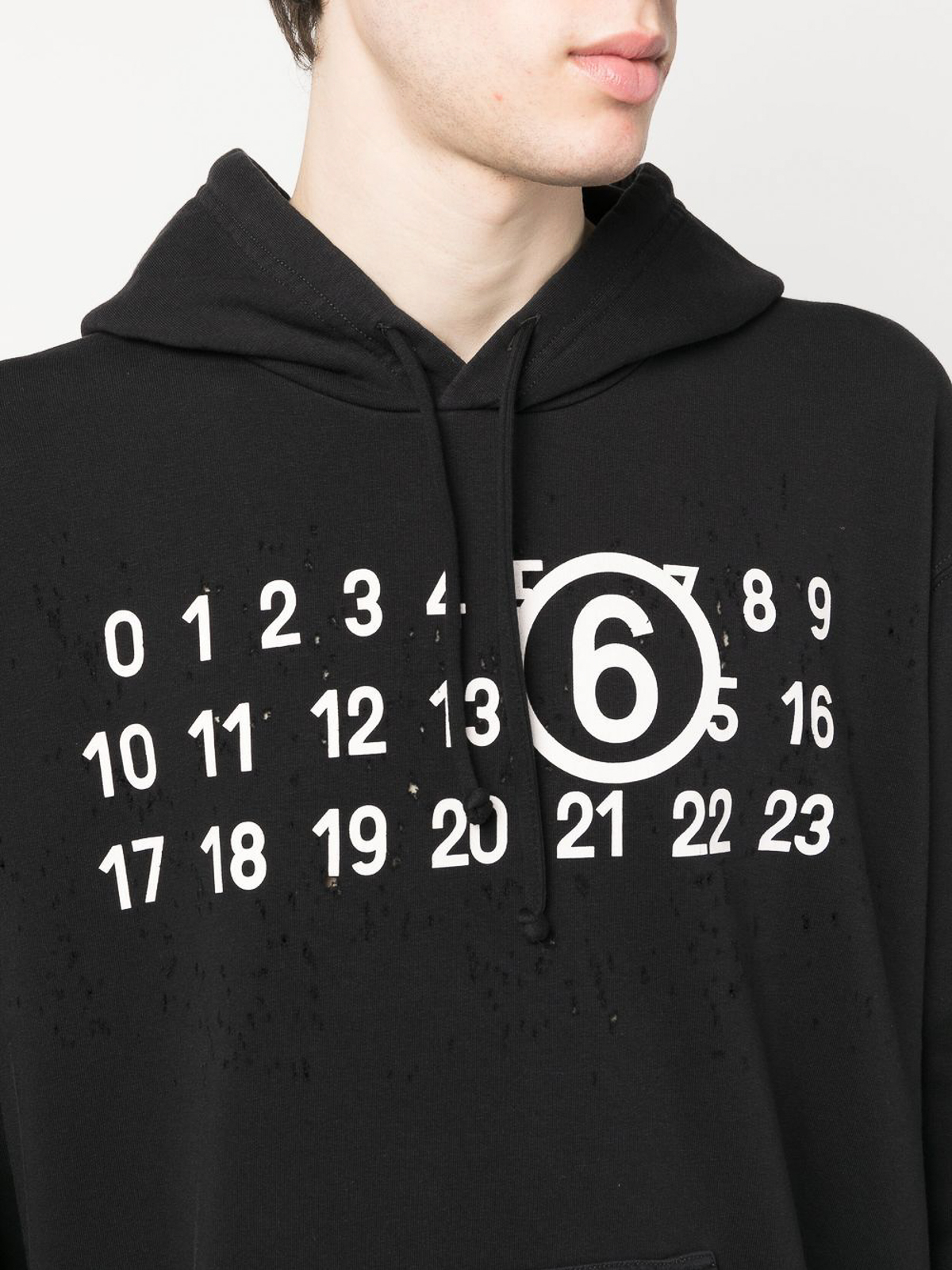 Sweatshirts & Sweaters MM6 Maison Margiela - Logo-print detail