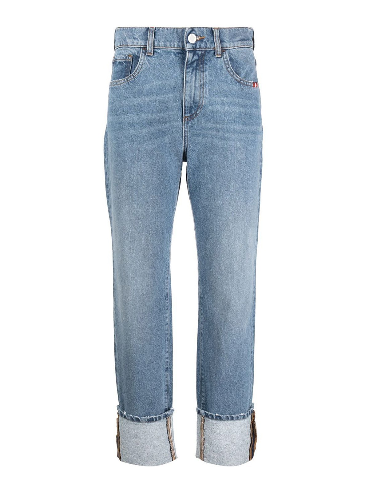 Straight leg jeans Amish - Straight-leg denim jeans - P23AMD026D4692237999