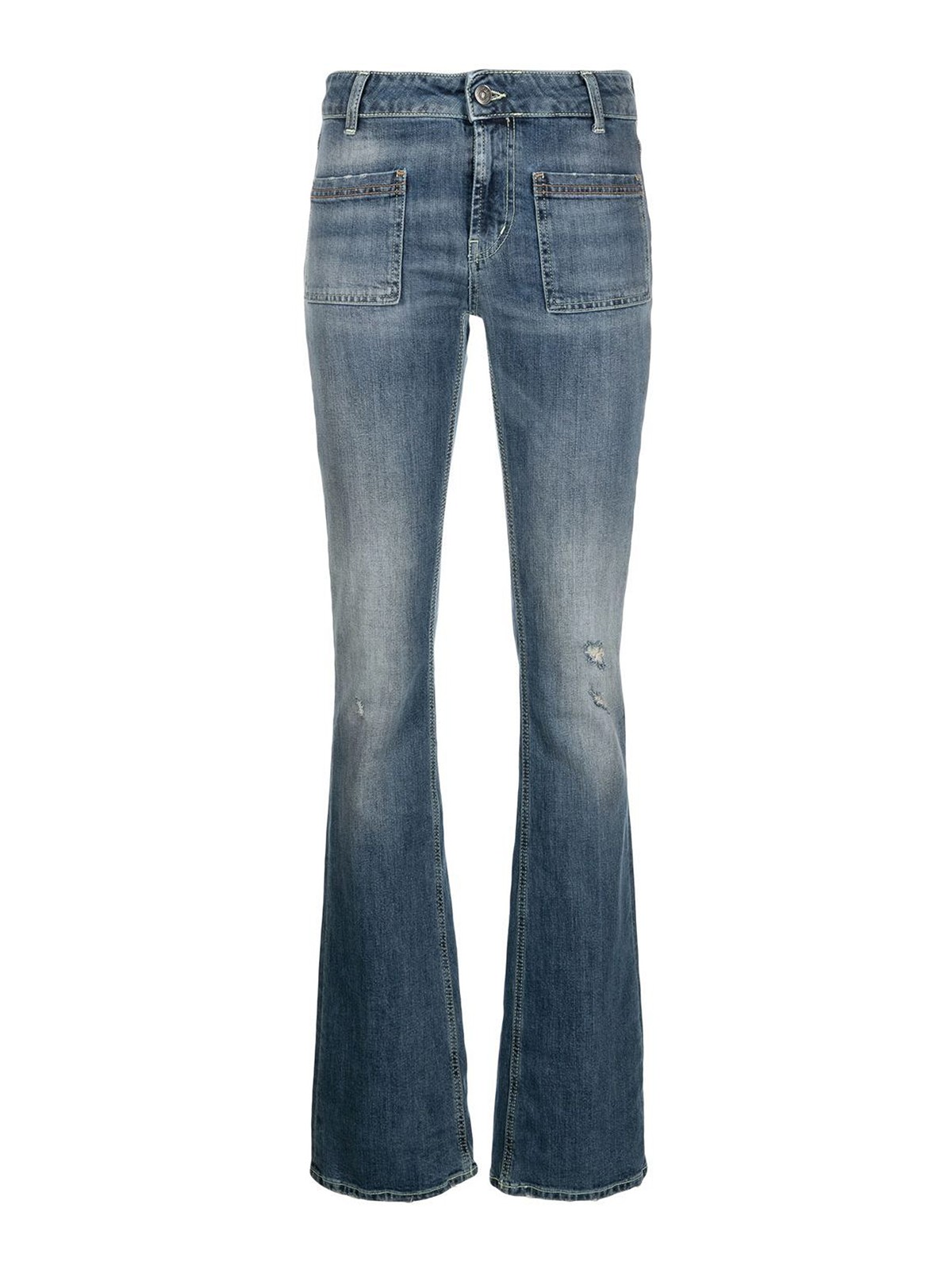 Hovedkvarter strejke Modtagelig for Flared jeans Dondup - Mid-rise skinny jeans - DP669DS0257DFG2DD800
