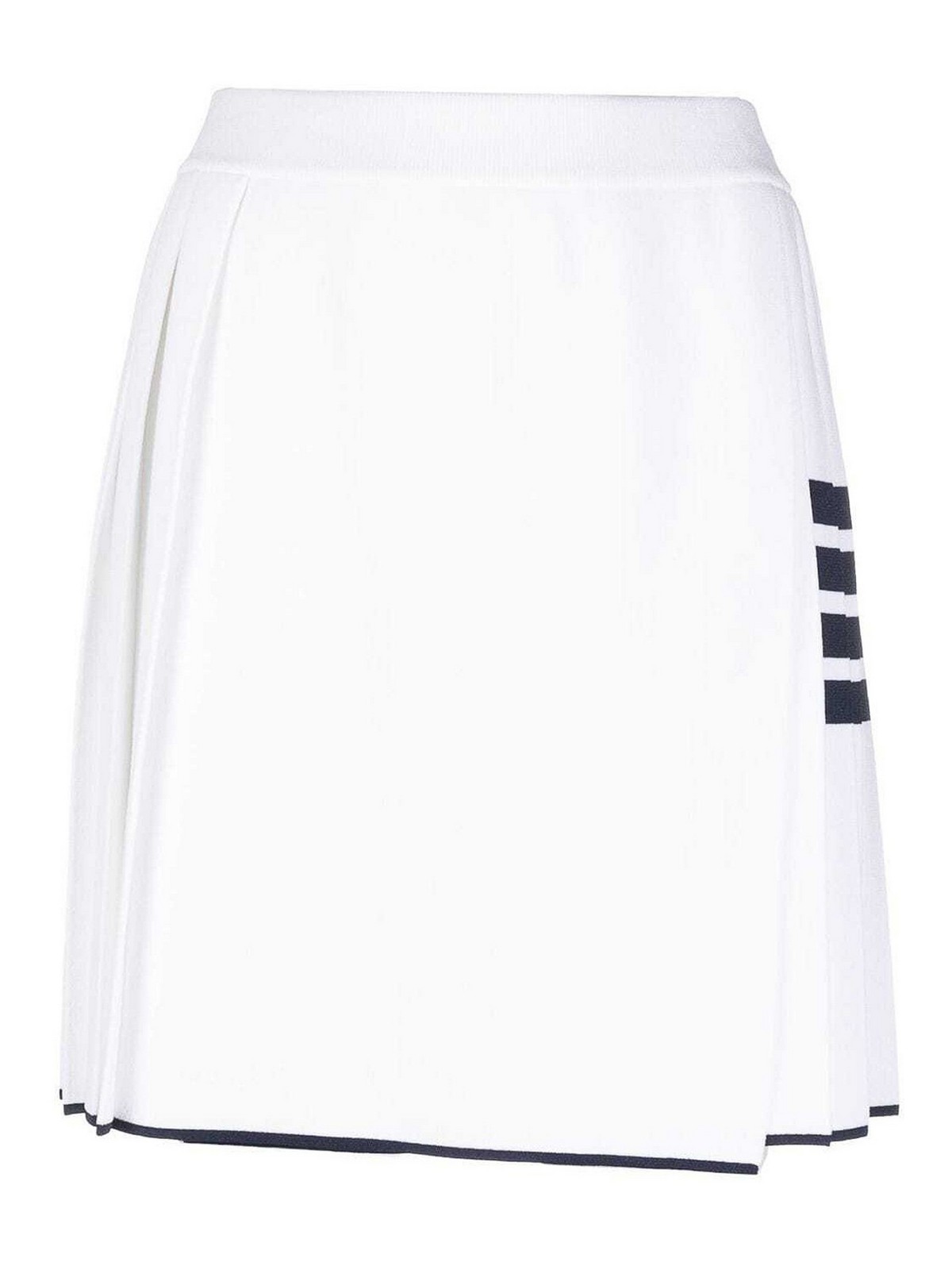 Mini skirts Thom Browne - 4-bar pleated mini skirt - FKK109AY5501100