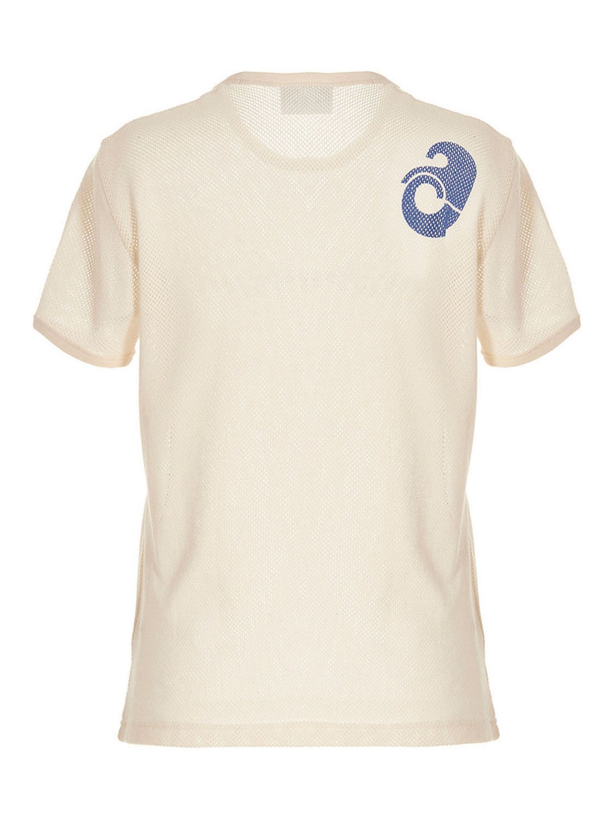 T-shirts Courreges - Logo mesh T-shirt - 123JTS066JS0069B062