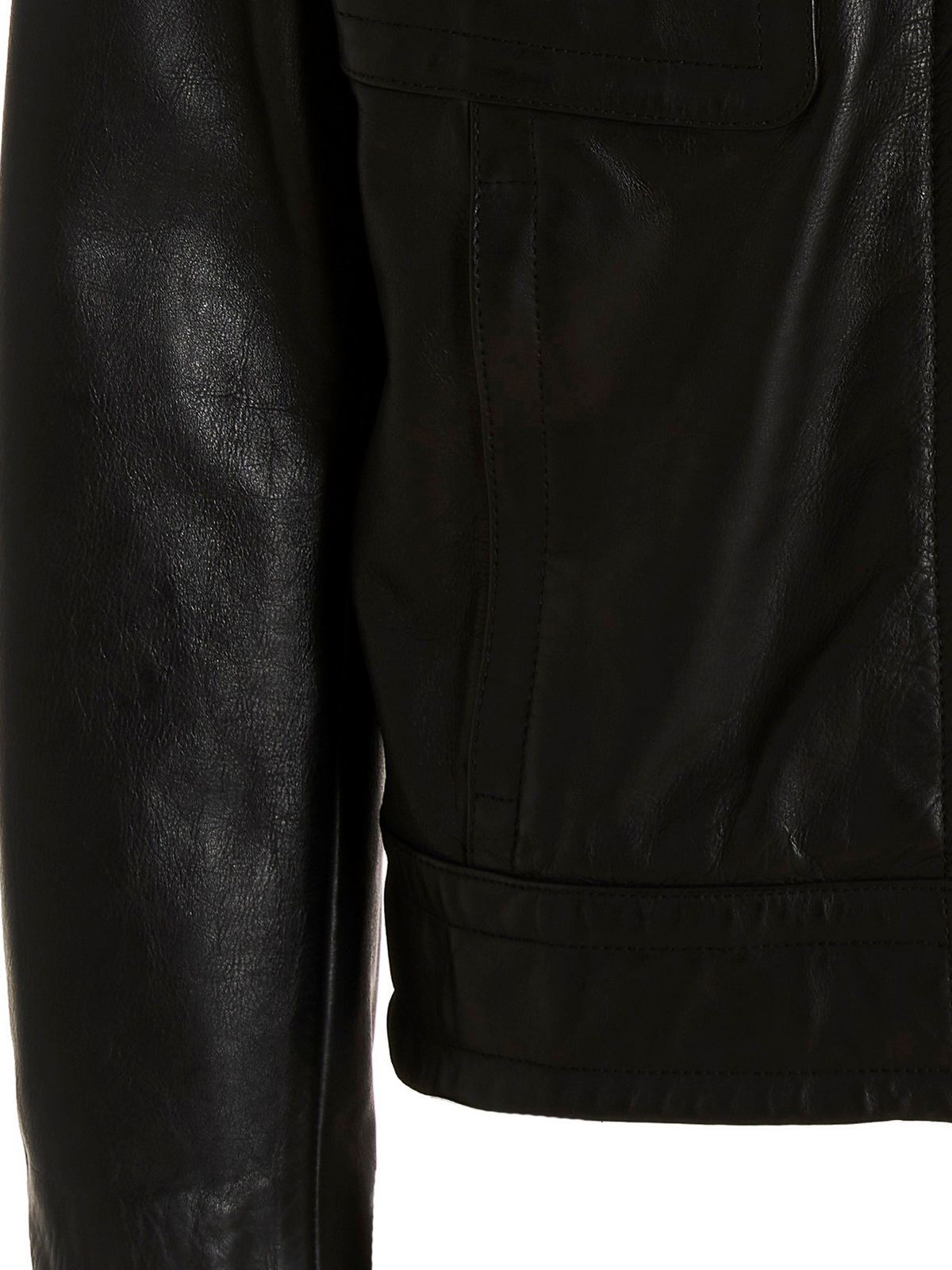 Leather jacket Diesel - L-cale jacket - A035600SHAA9XX | iKRIX.com