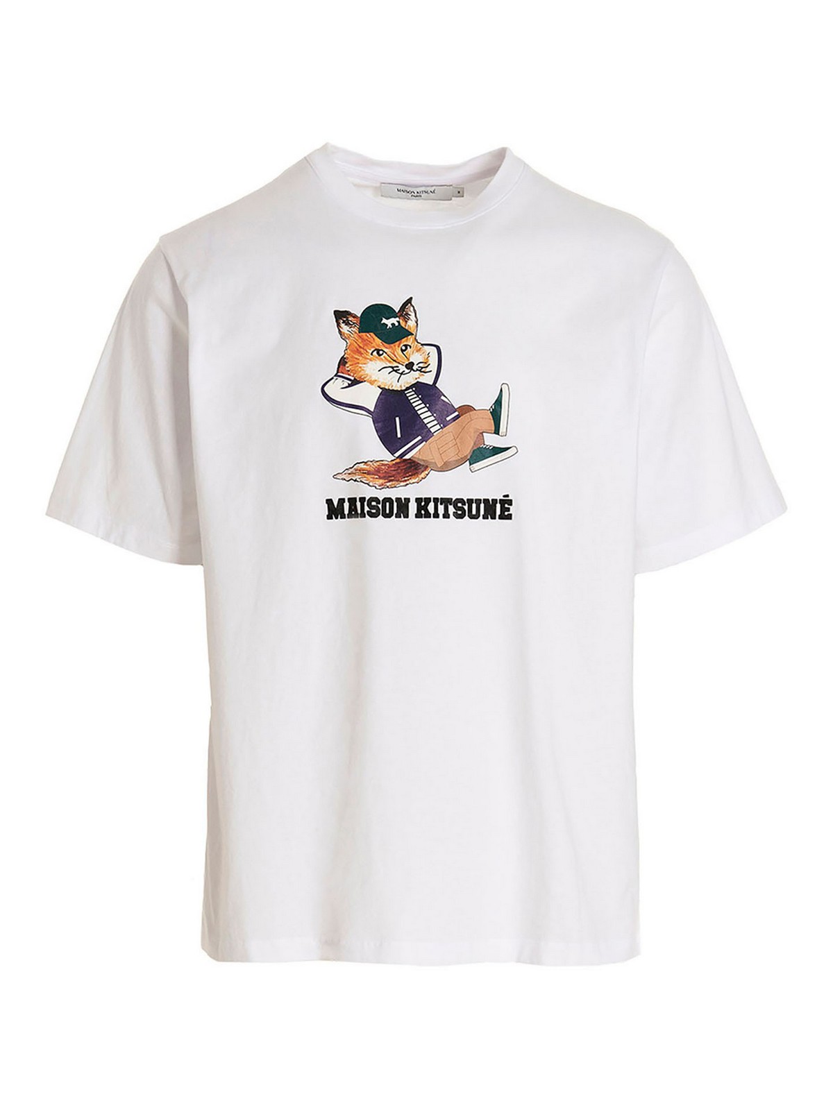 T-shirts Maison Kitsuné - T-shirt dressed fox - KM00103KJ0008P100