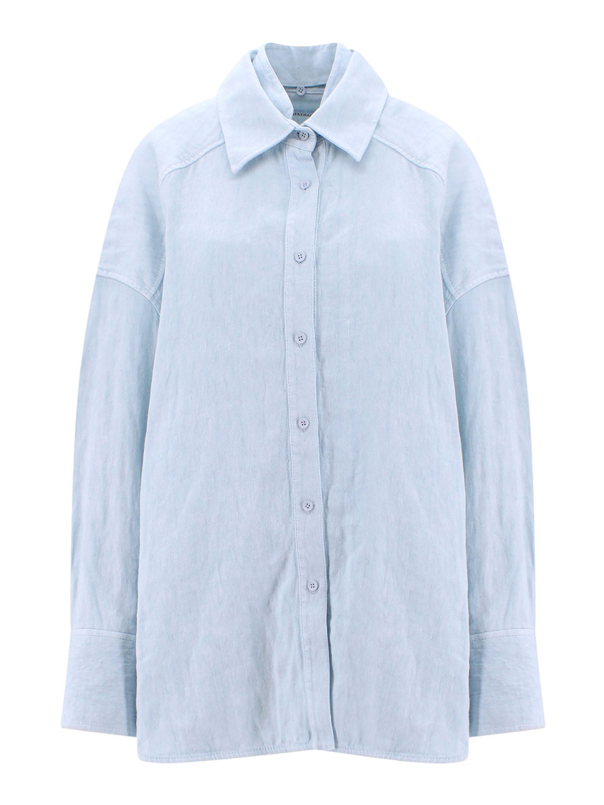 Shirts Krizia - Oversize linen shirt - 23PK1SH0231778WHITE | iKRIX.com