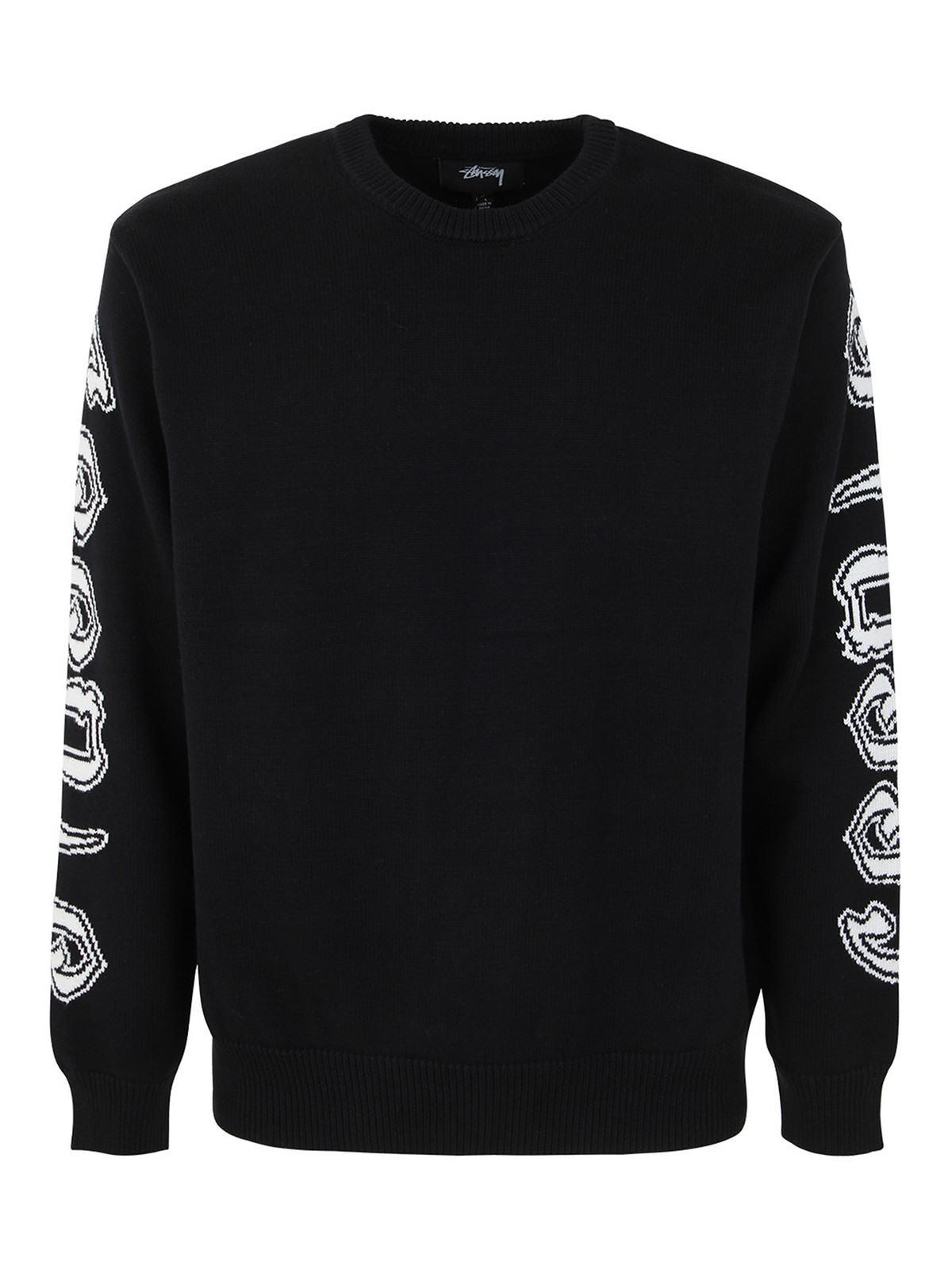 Sweatshirts & Sweaters Stussy - Sleeve logo sweater - 117176BLACK