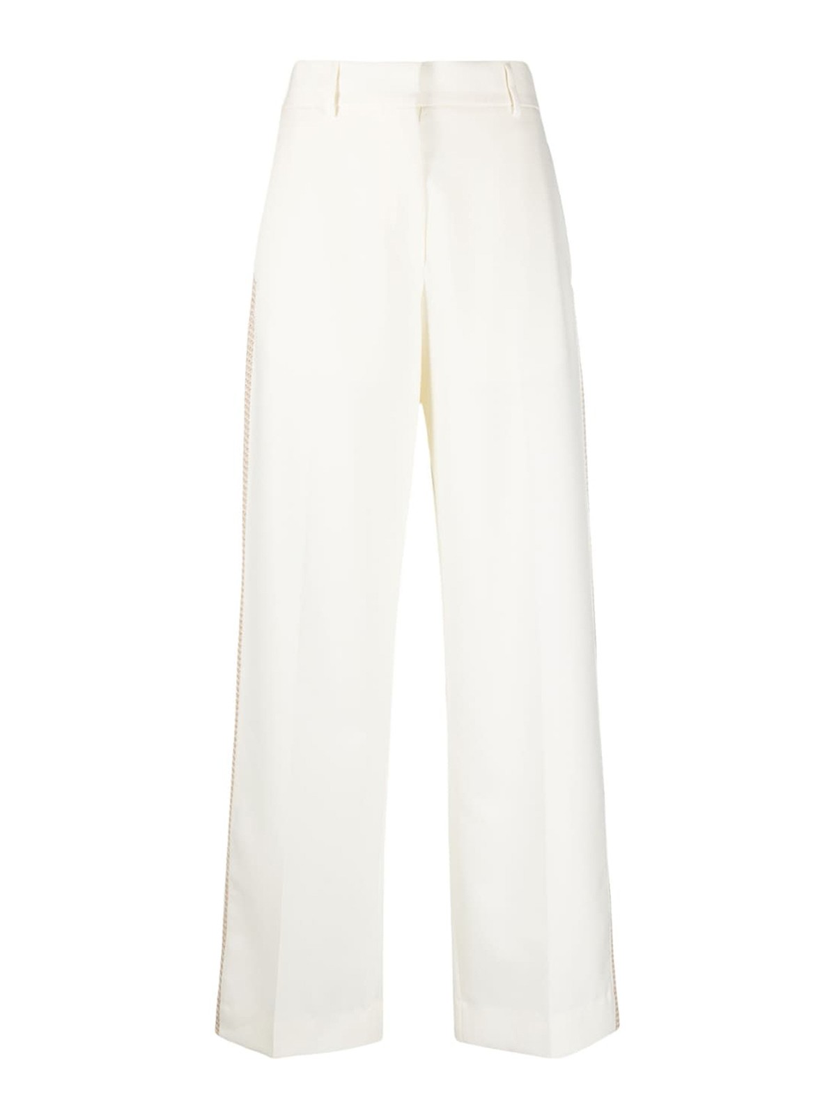 Casual trousers Palm Angels - Side-stripe trousers - PWCA107S23FAB0020403
