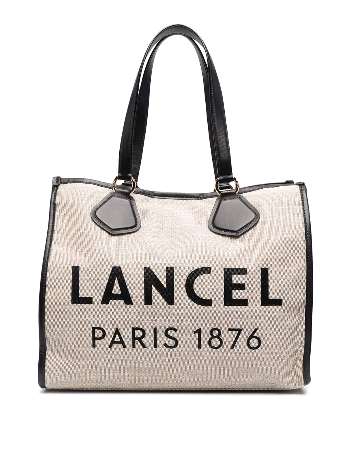 Totes bags Lancel - Jute logo bag - A107490928ATU | Shop online at iKRIX