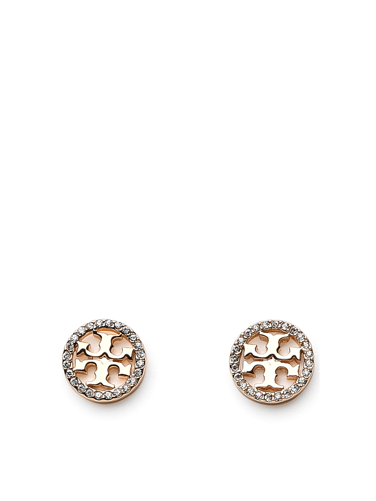 Earrings Tory Burch - Miller earrings in gold steel - 53422783 